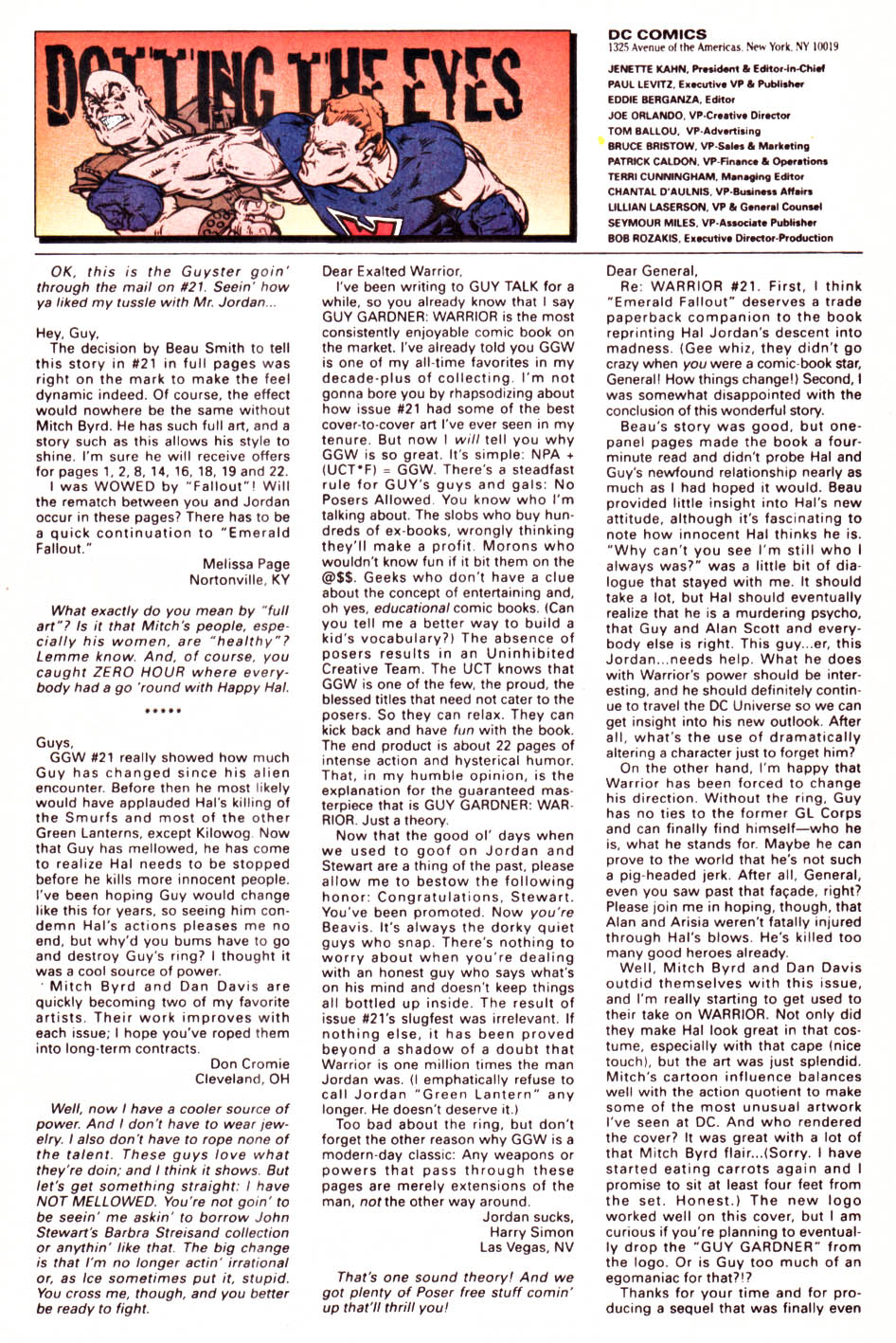 Read online Guy Gardner: Warrior comic -  Issue #26 - 24