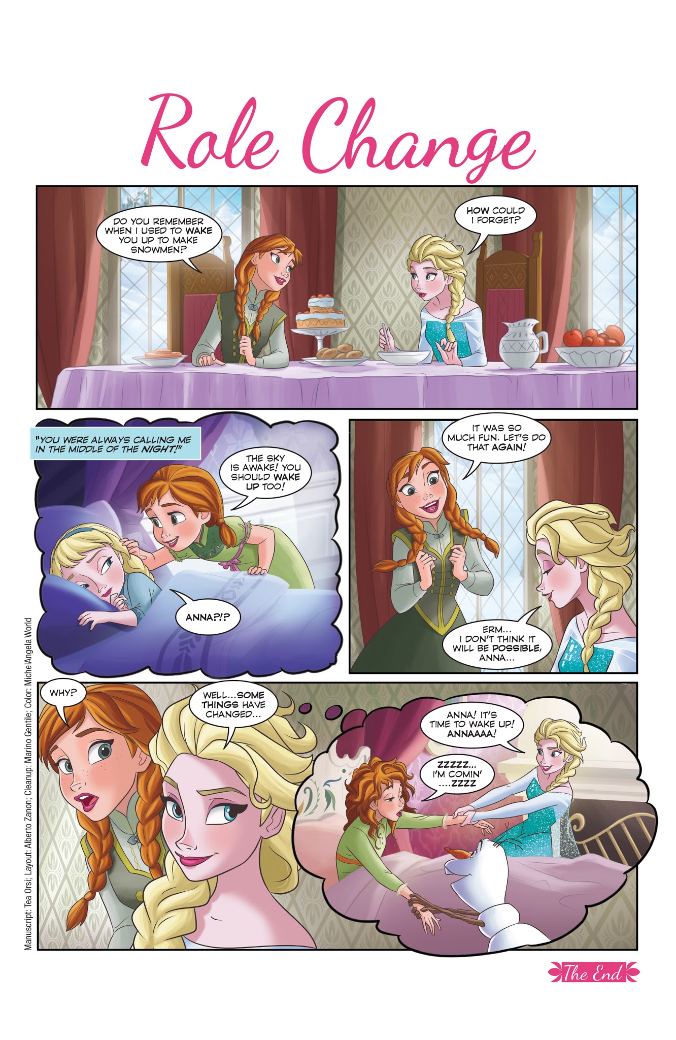 Read online Disney Frozen comic -  Issue #7 - 28
