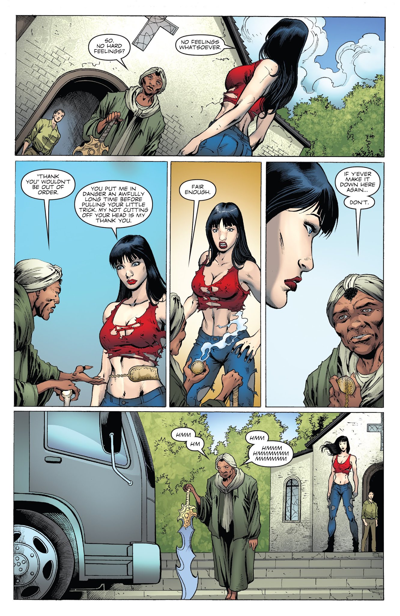 Read online Vampirella: Southern Gothic comic -  Issue #5 - 18