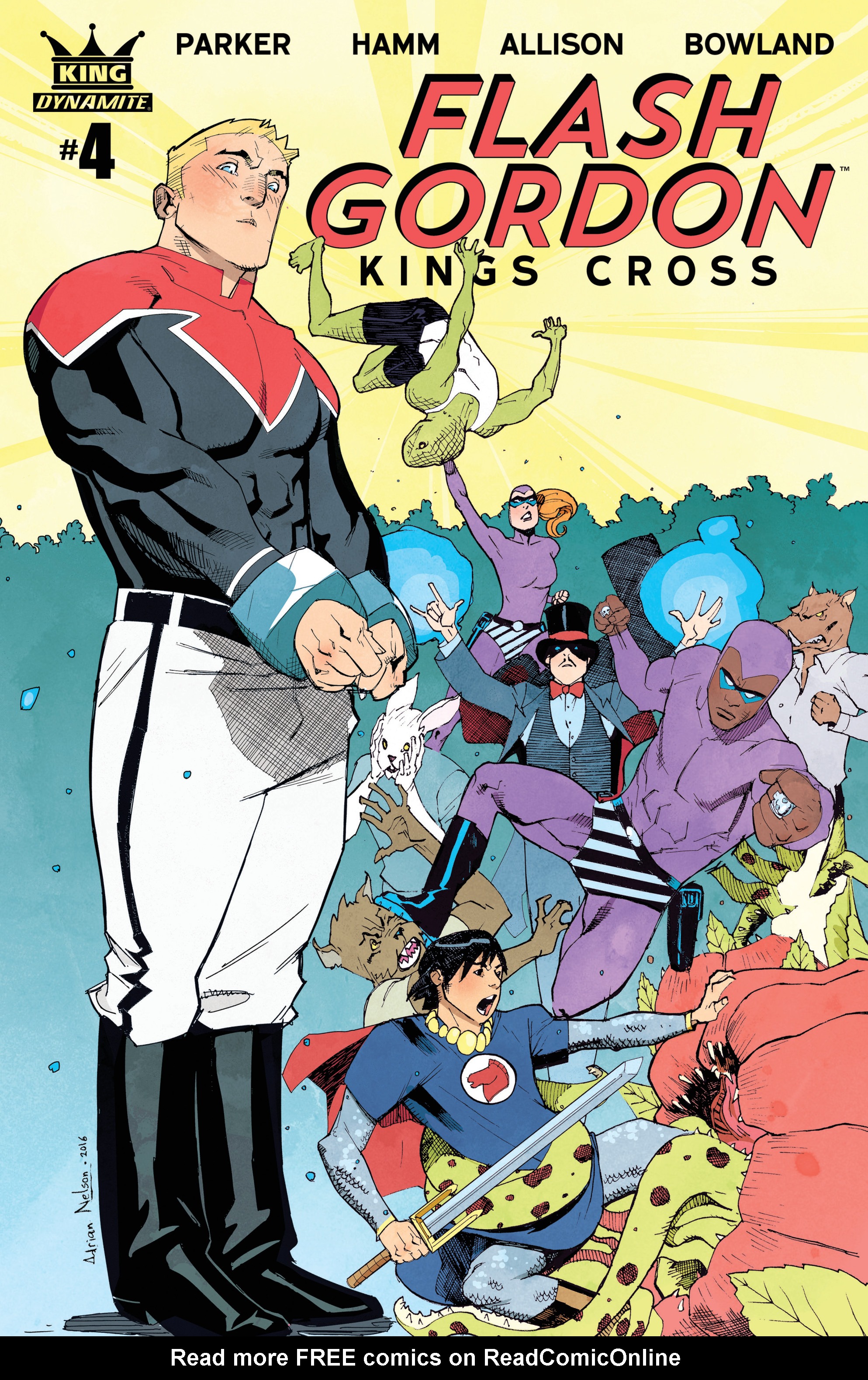 Read online Flash Gordon: Kings Cross comic -  Issue #4 - 2