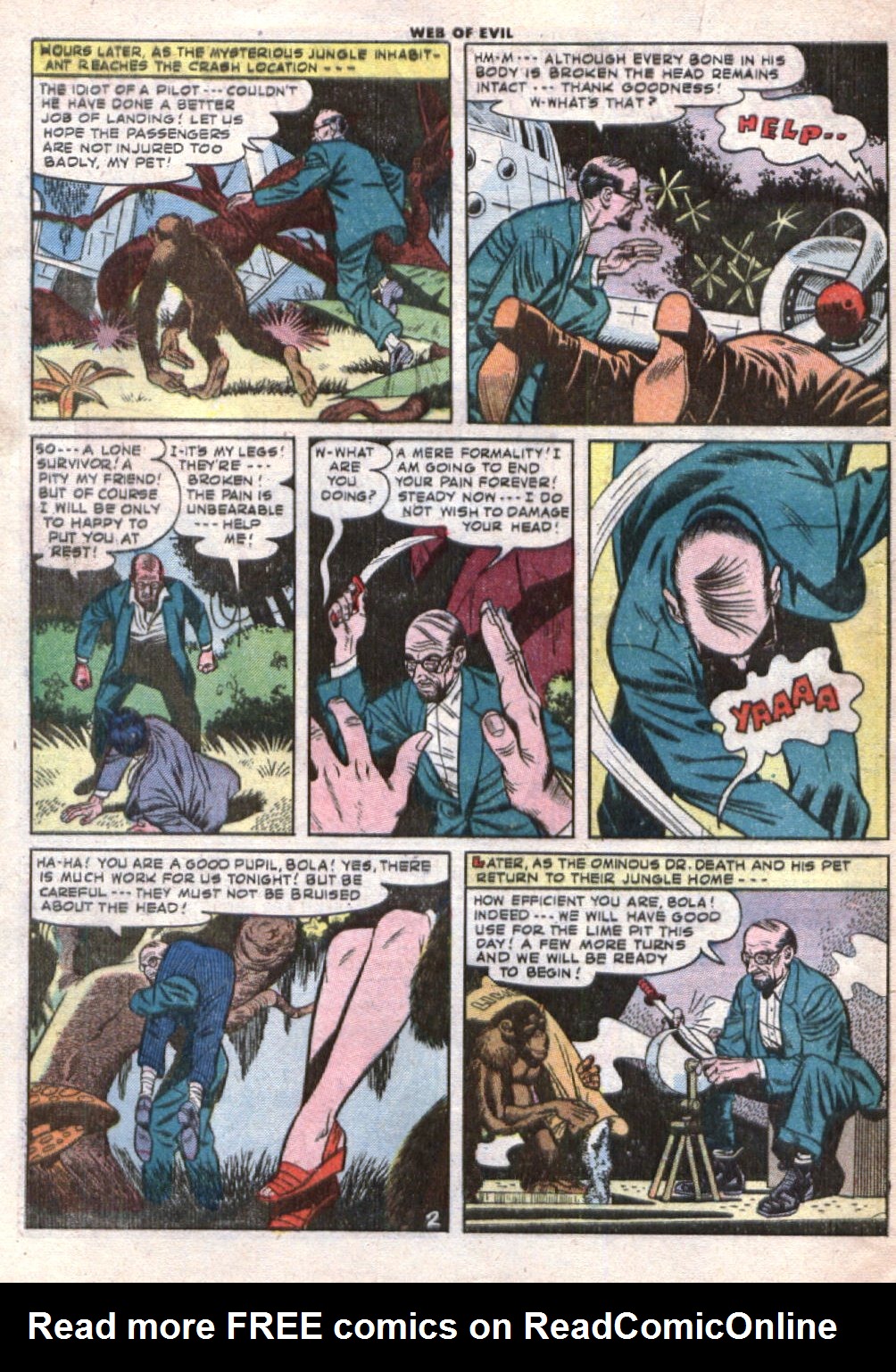 Read online Web of Evil comic -  Issue #12 - 28