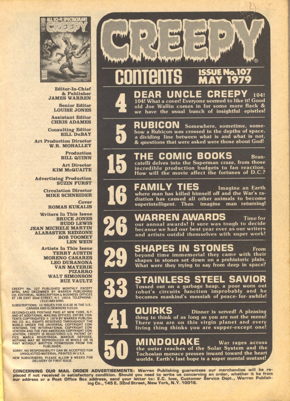 Creepy (1964) Issue #107 #107 - English 3