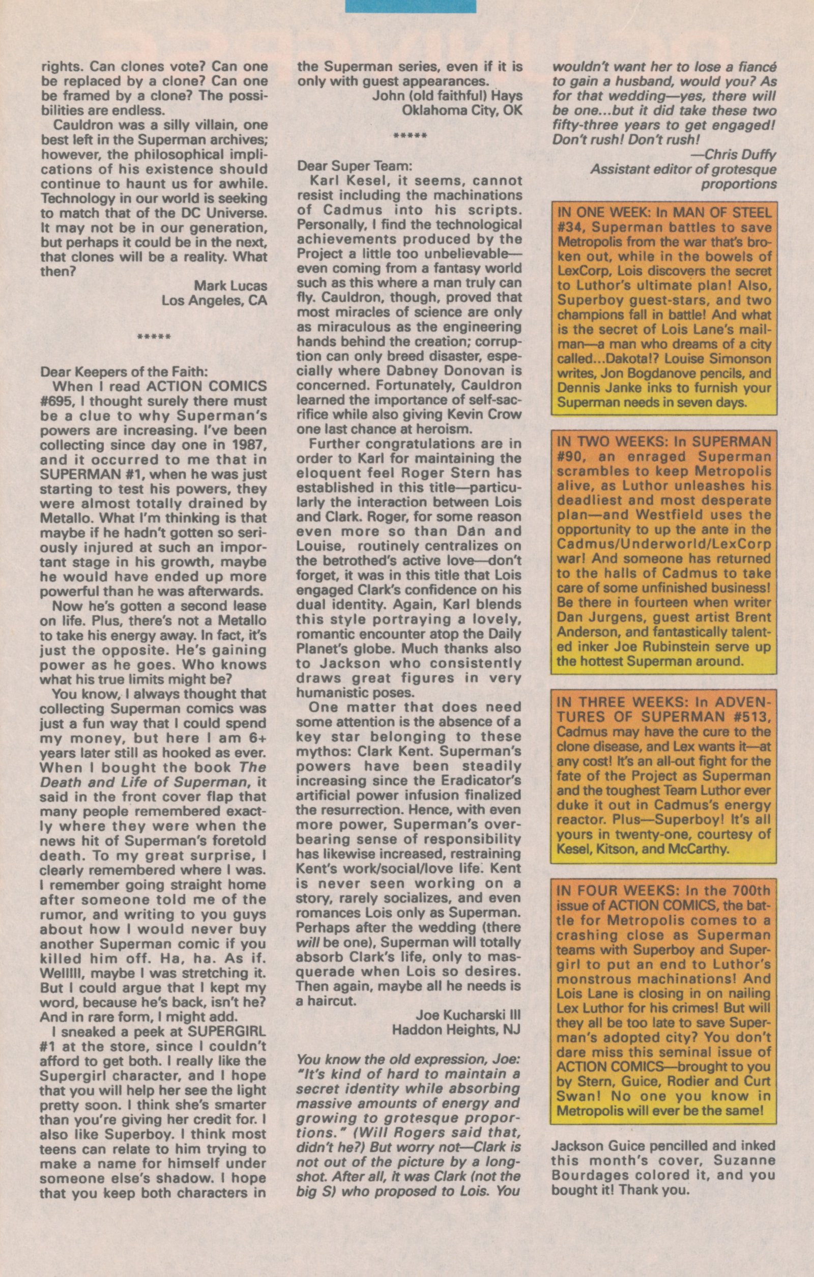 Read online Action Comics (1938) comic -  Issue #699 - 31