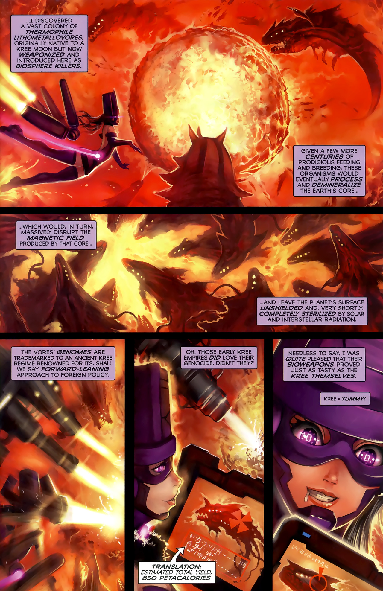 Read online Galacta: Daughter of Galactus comic -  Issue # Full - 7