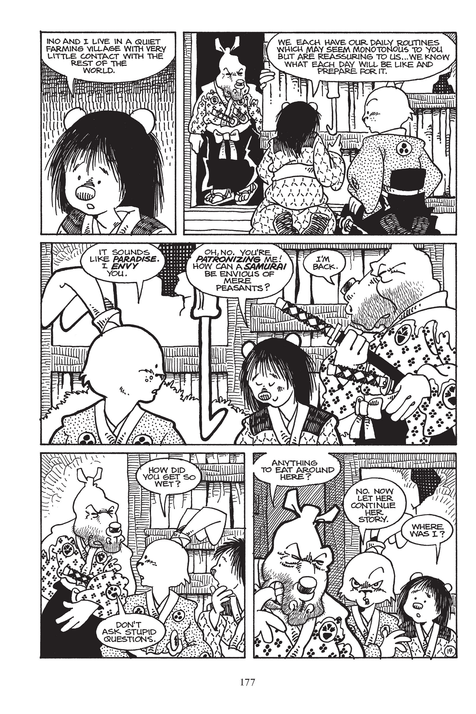 Read online Usagi Yojimbo (1987) comic -  Issue # _TPB 7 - 168