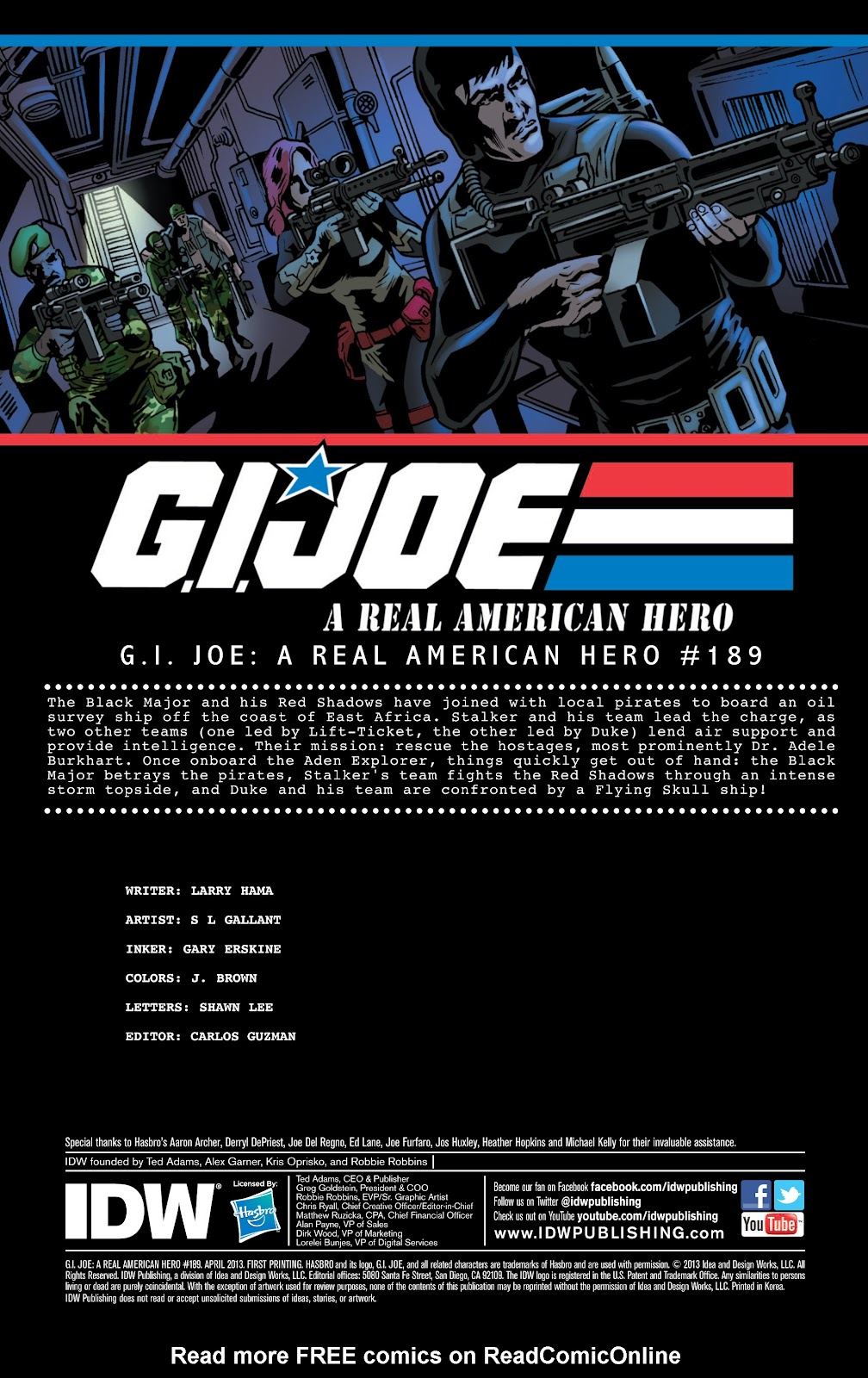 G.I. Joe: A Real American Hero issue 189 - Page 2