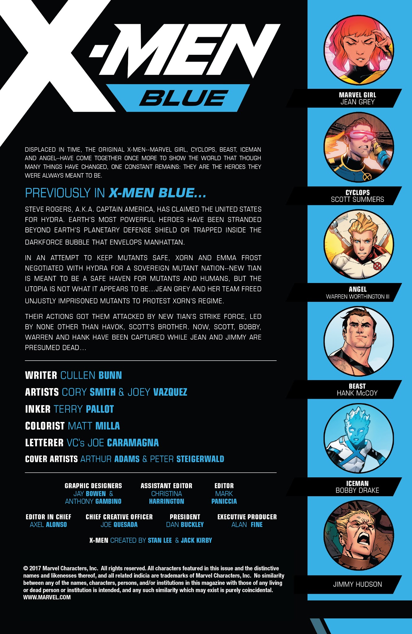 Read online X-Men: Blue comic -  Issue #8 - 2