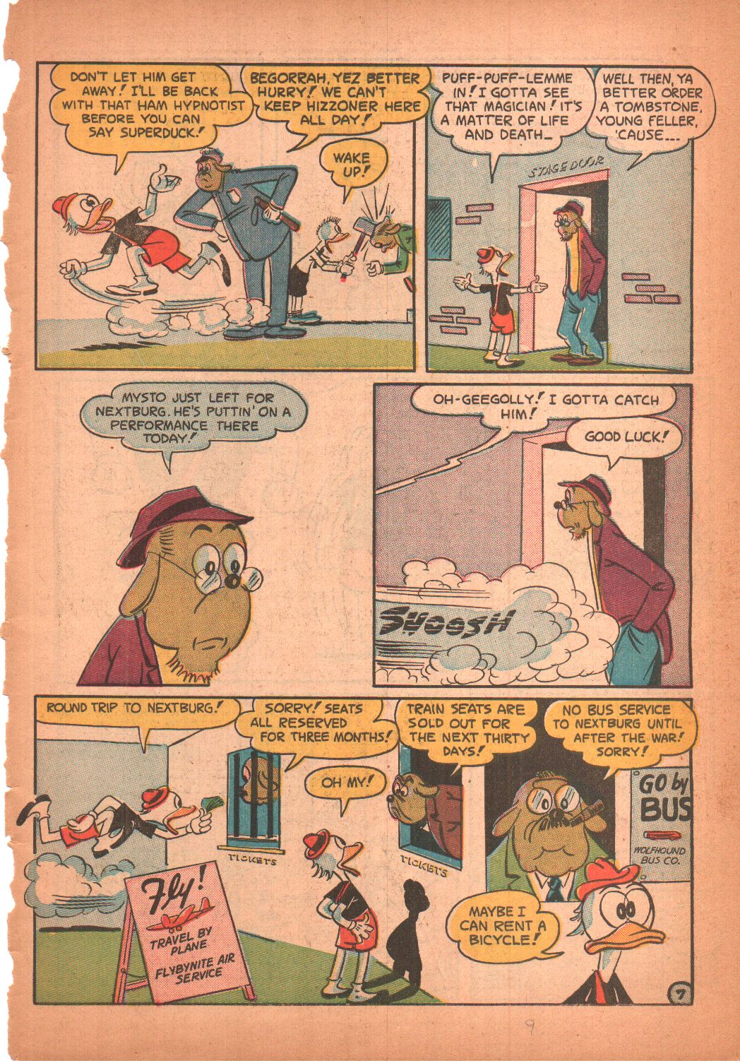 Read online Super Duck Comics comic -  Issue #3 - 10