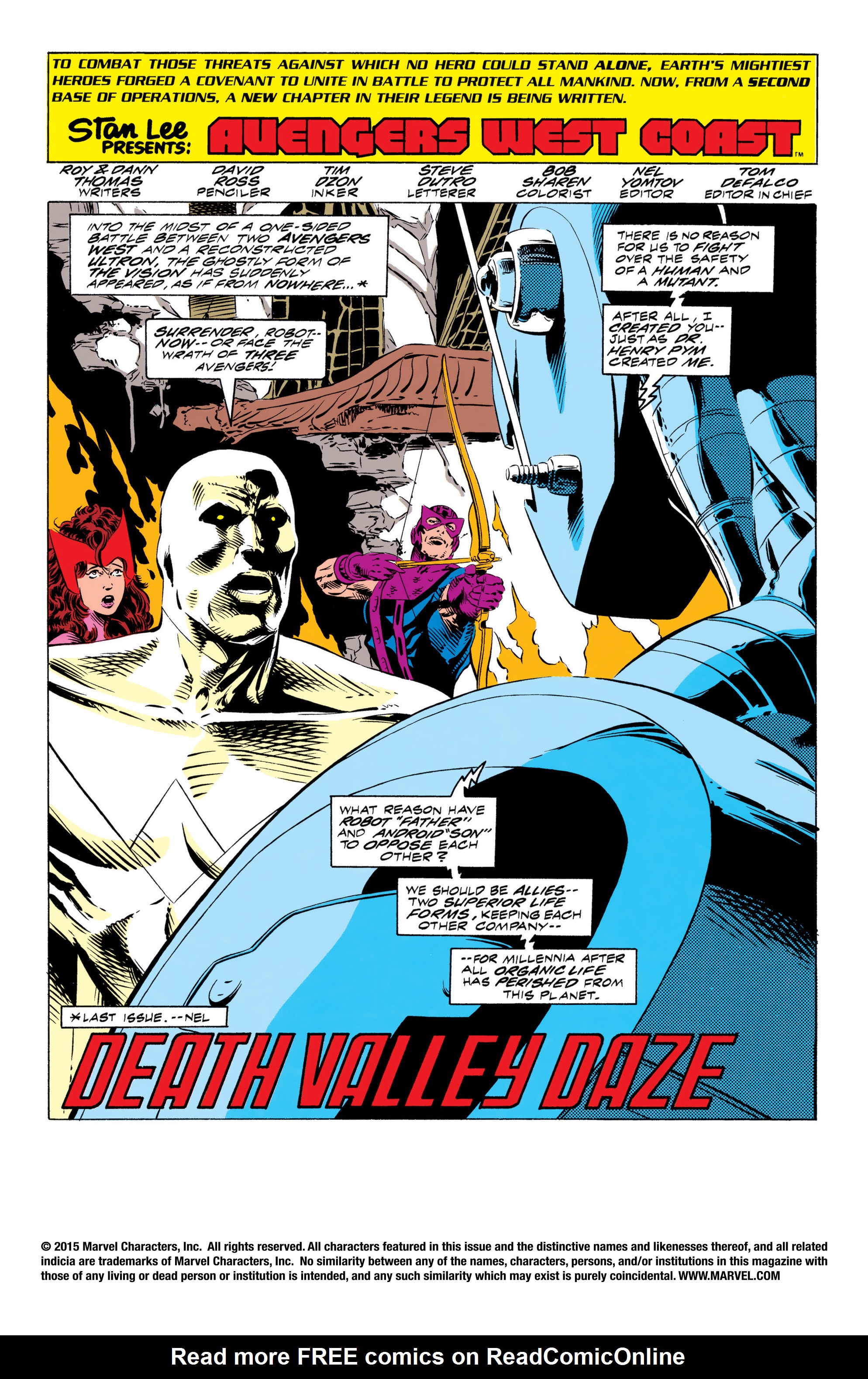 Read online Avengers West Coast (1989) comic -  Issue #90 - 2