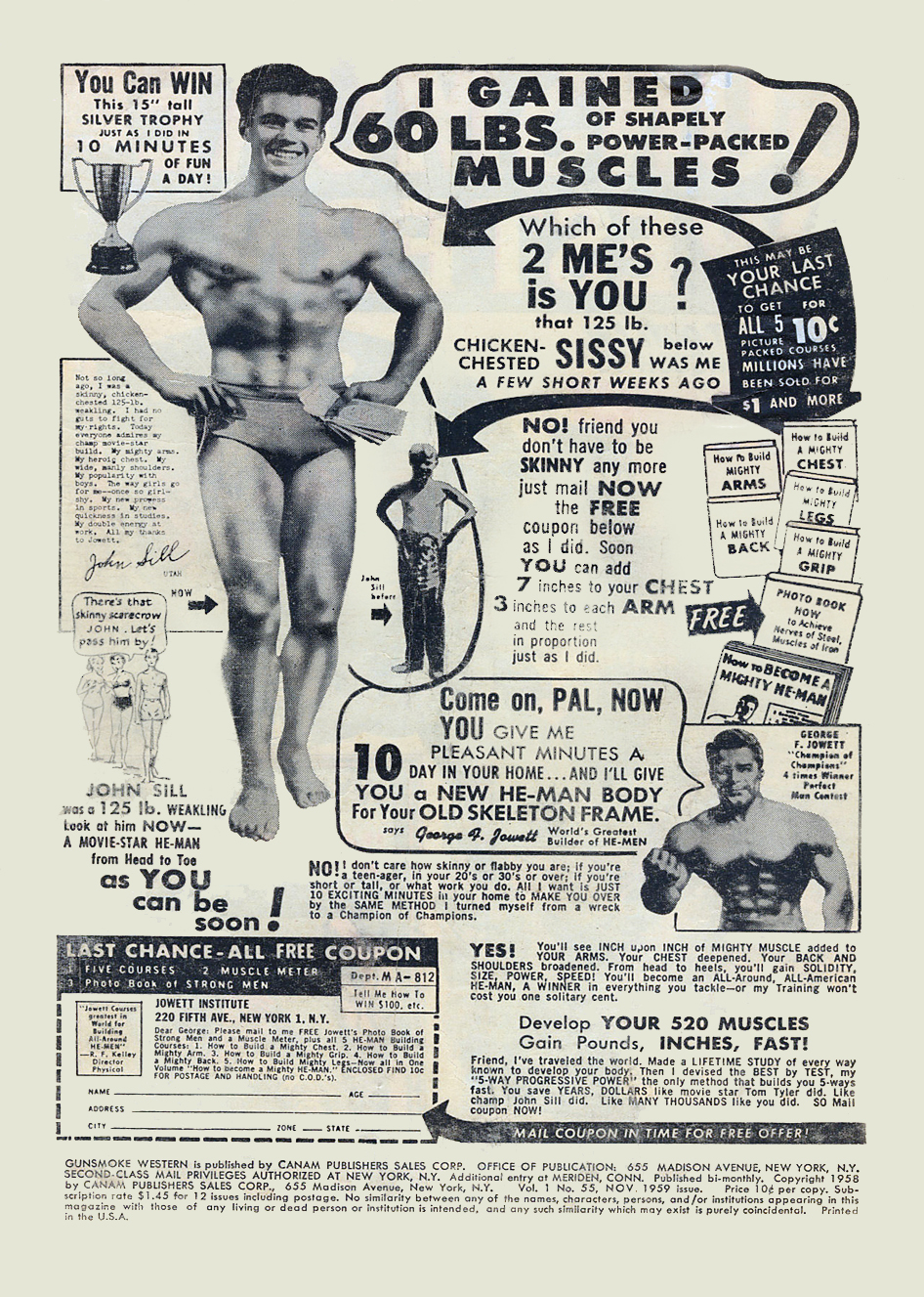 Read online Gunsmoke Western comic -  Issue #55 - 2