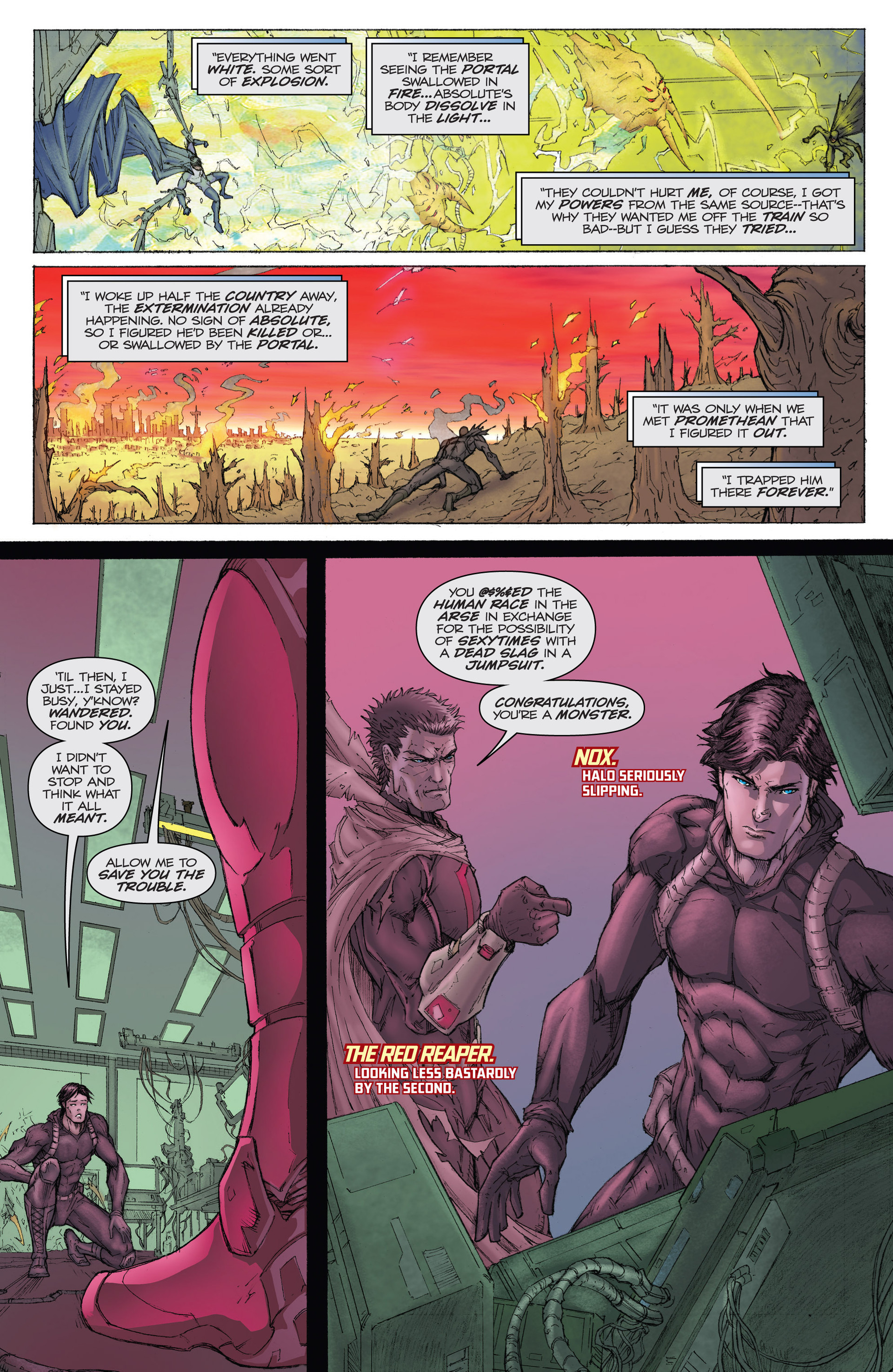 Read online Extermination comic -  Issue #8 - 6