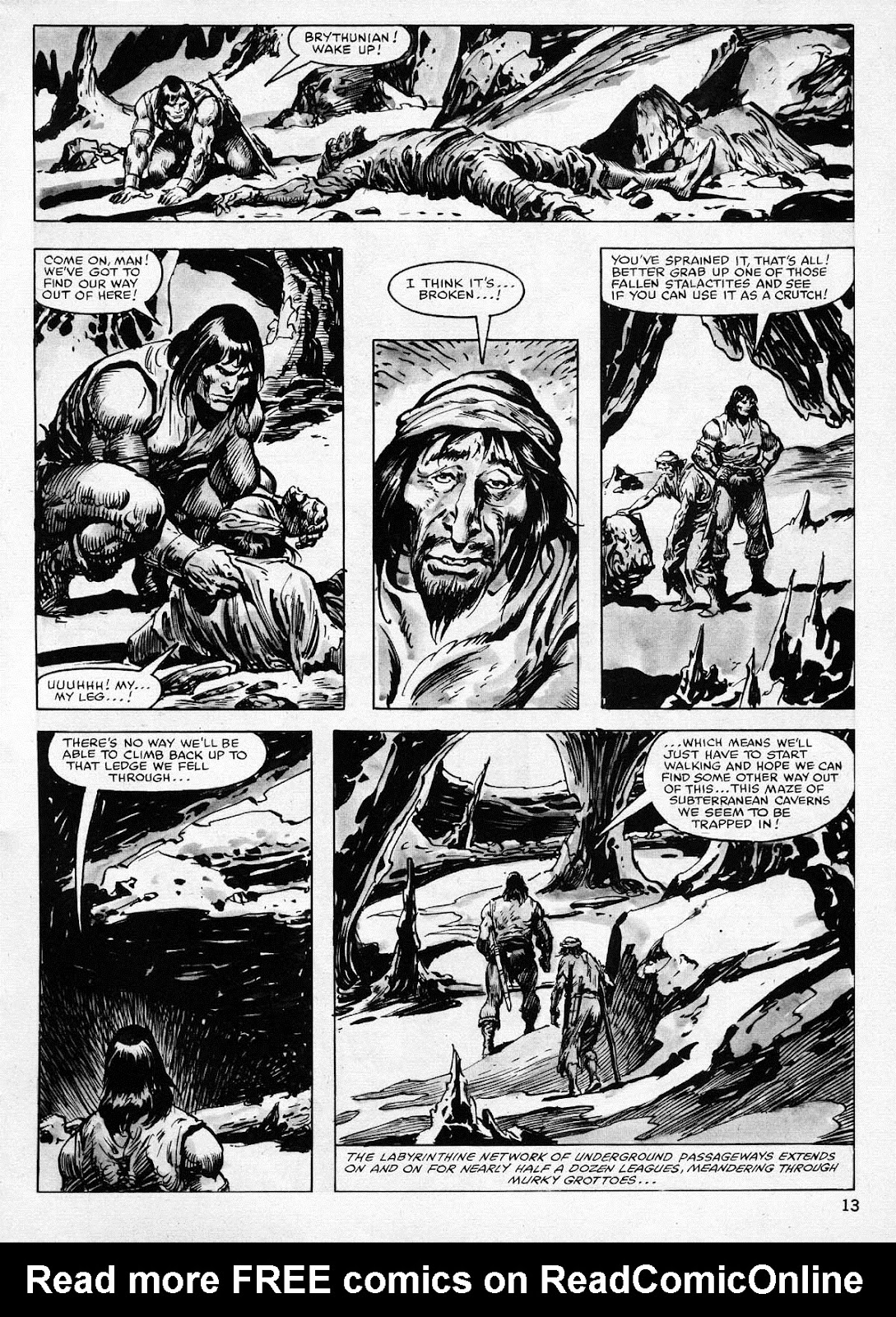 The Savage Sword Of Conan issue 77 - Page 13