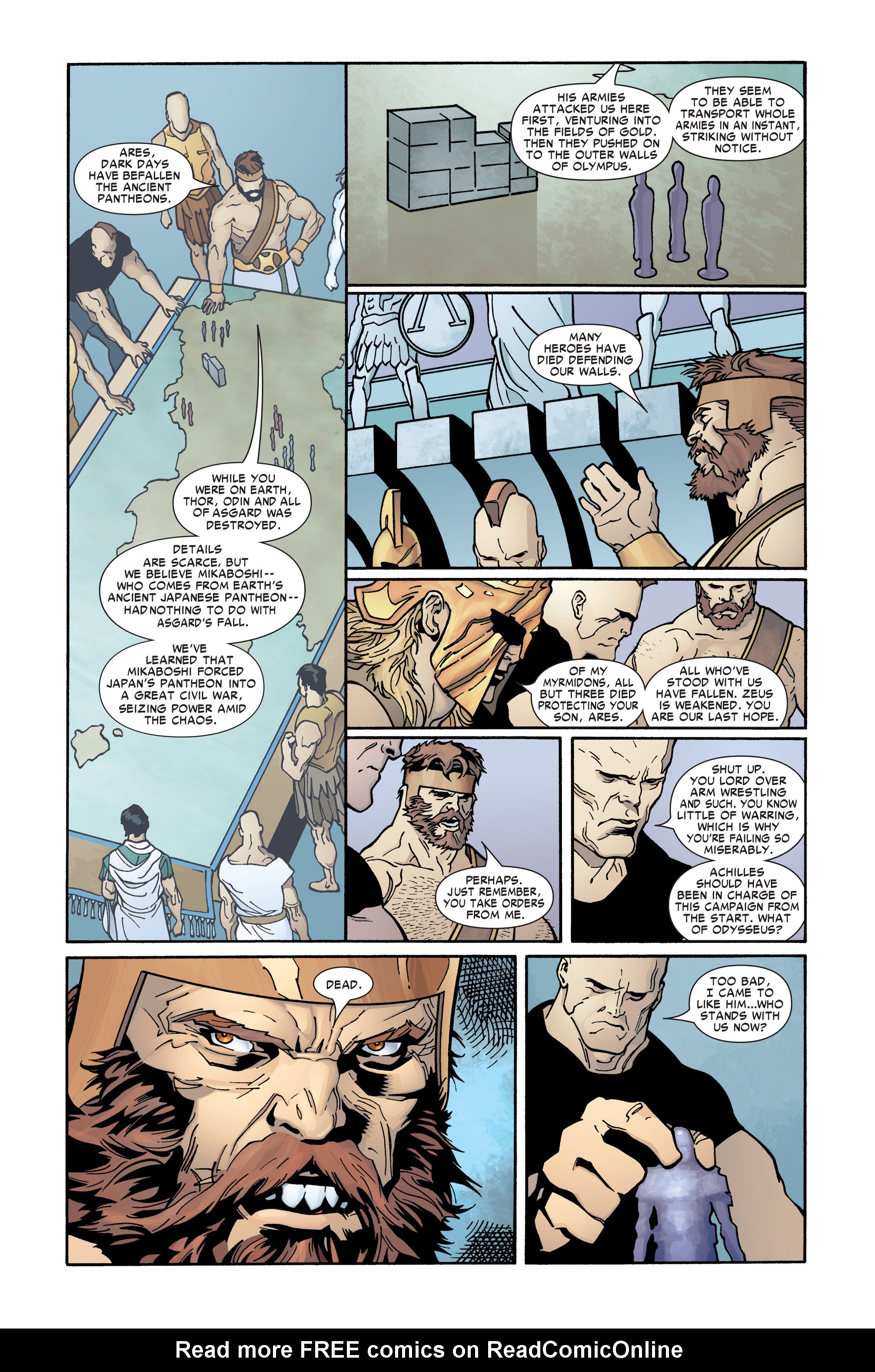 Read online Ares comic -  Issue #3 - 5
