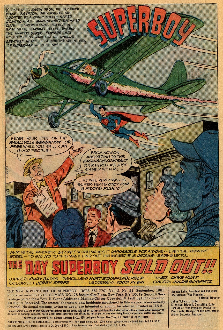 Read online The New Adventures of Superboy comic -  Issue #21 - 3