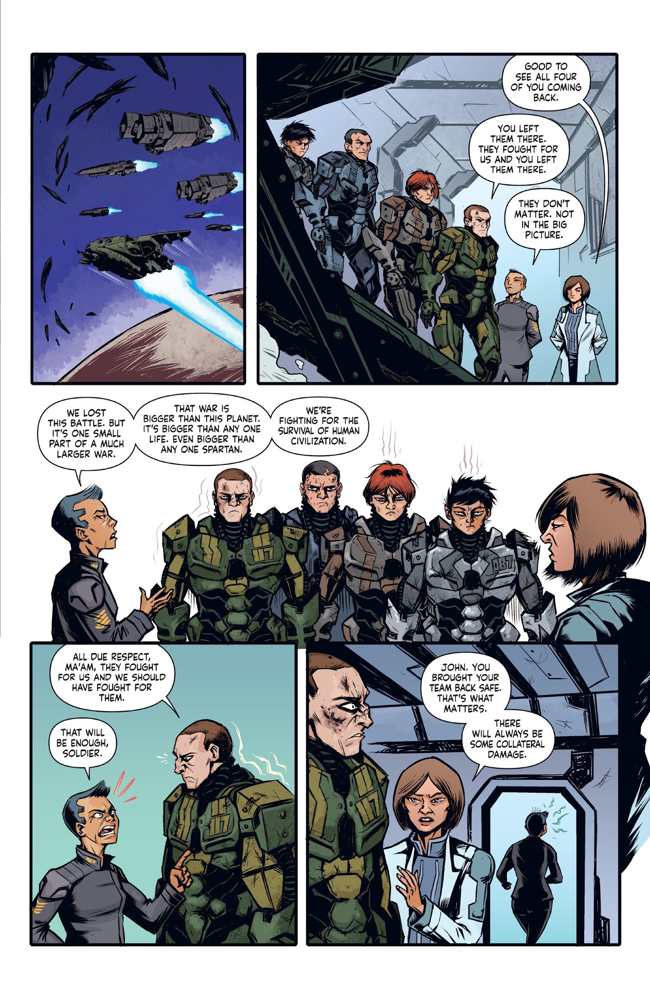Read online Halo: Collateral Damage comic -  Issue #3 - 21