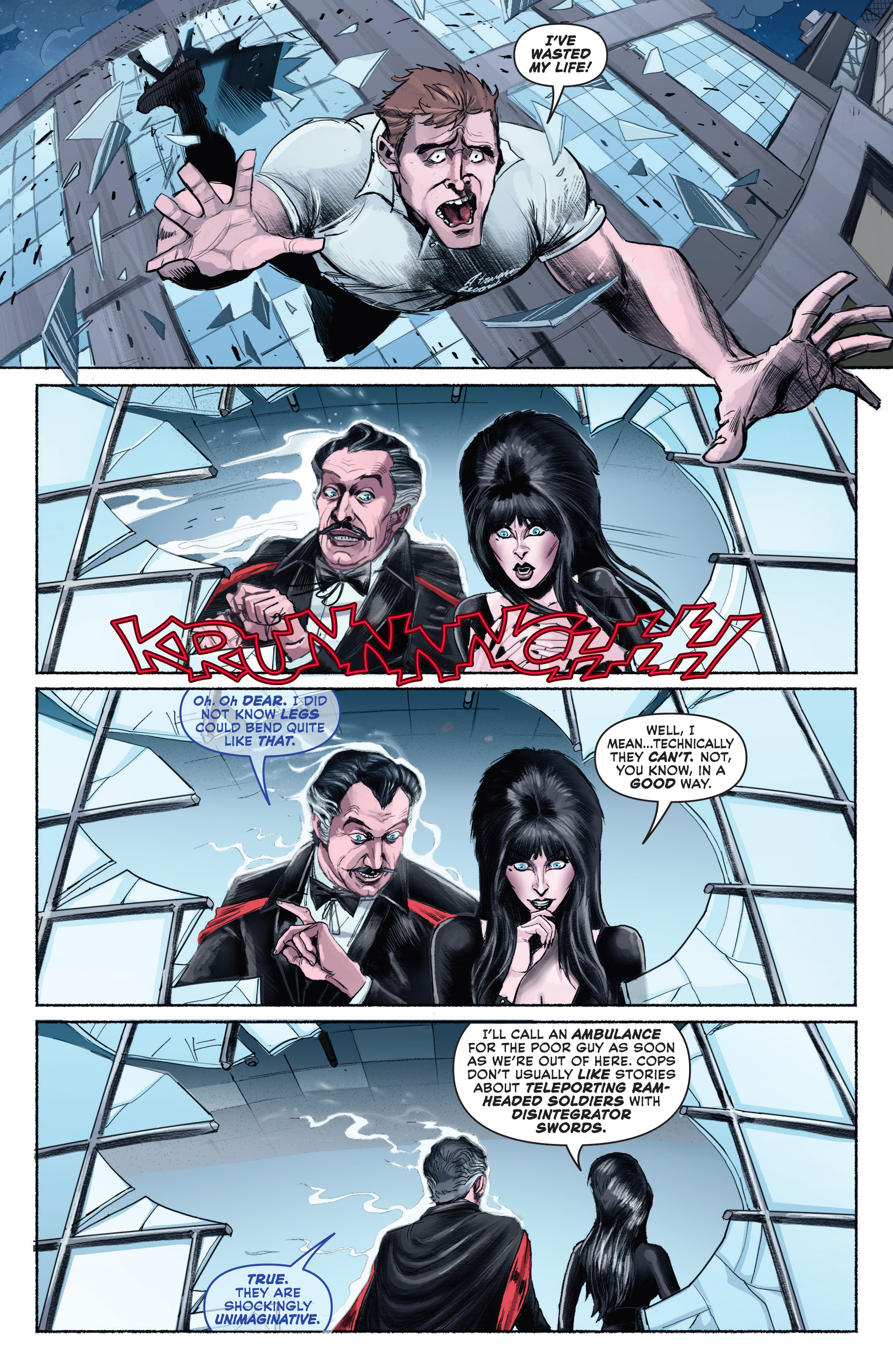 Read online Elvira Meets Vincent Price comic -  Issue #2 - 10