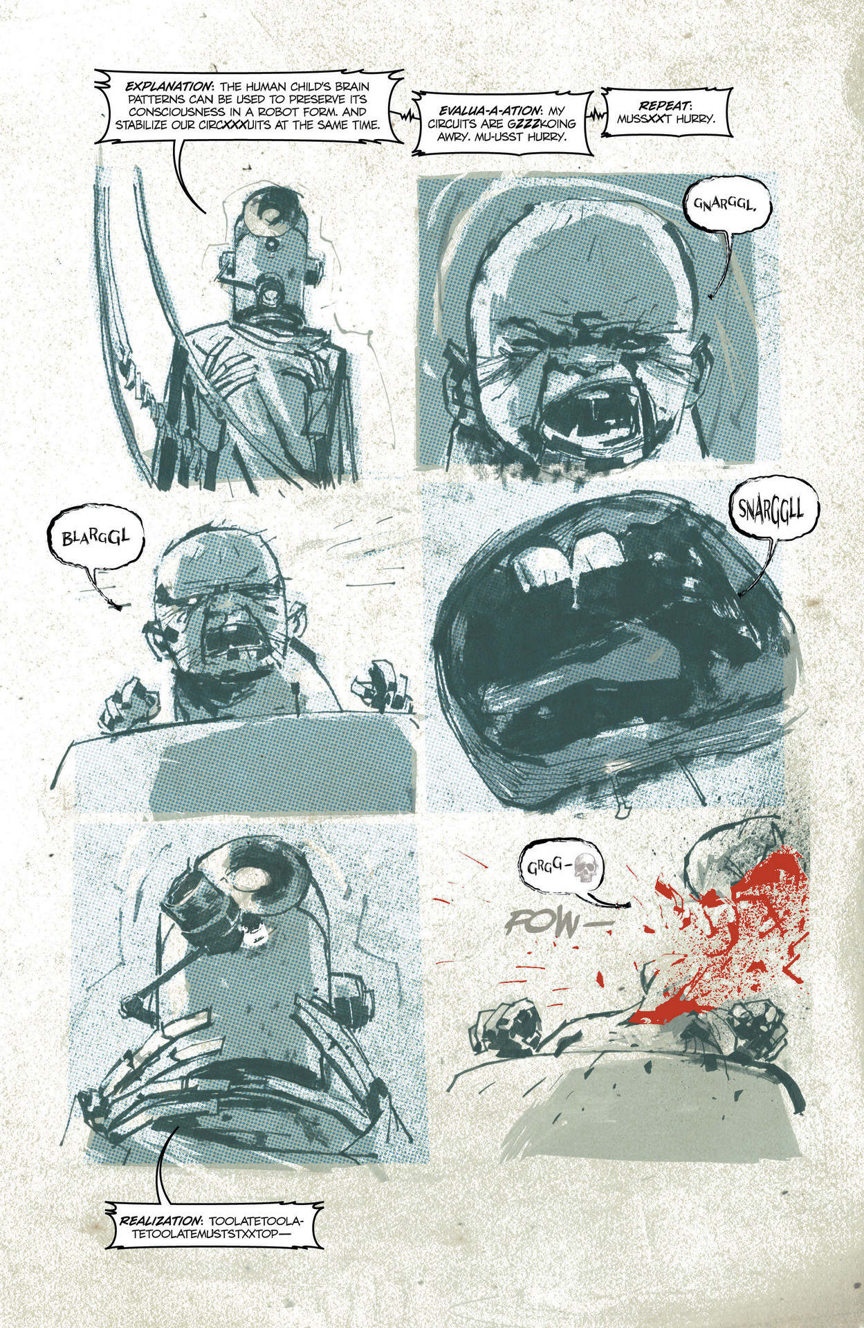Read online ZVRC: Zombies Vs. Robots Classic comic -  Issue #2 - 34
