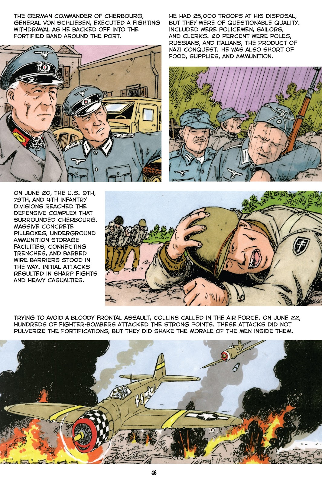 Normandy: A Graphic History of D-Day, the Allied Invasion of Hitler's Fortress Europe issue TPB - Page 47