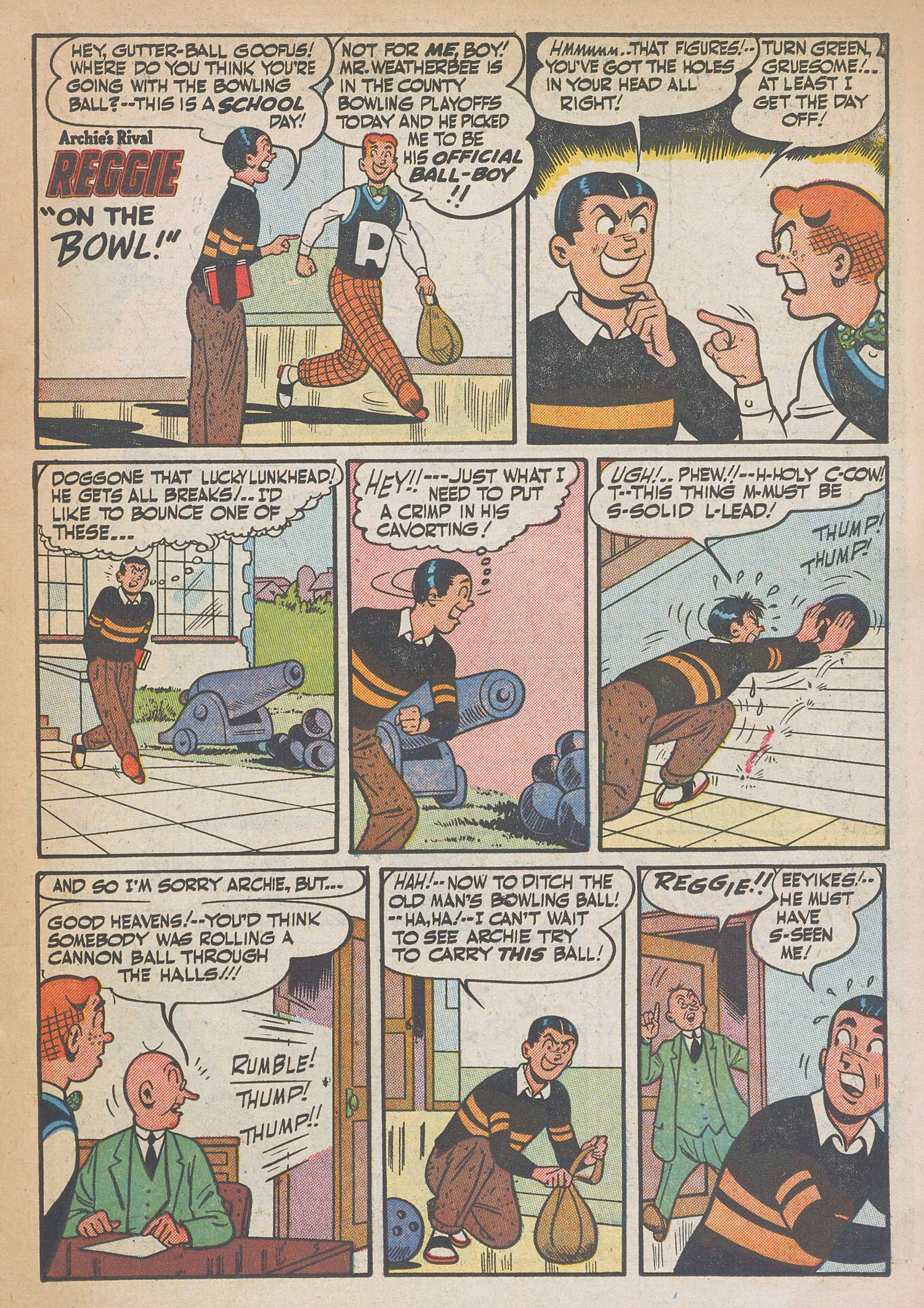 Read online Archie's Rival Reggie comic -  Issue #13 - 15
