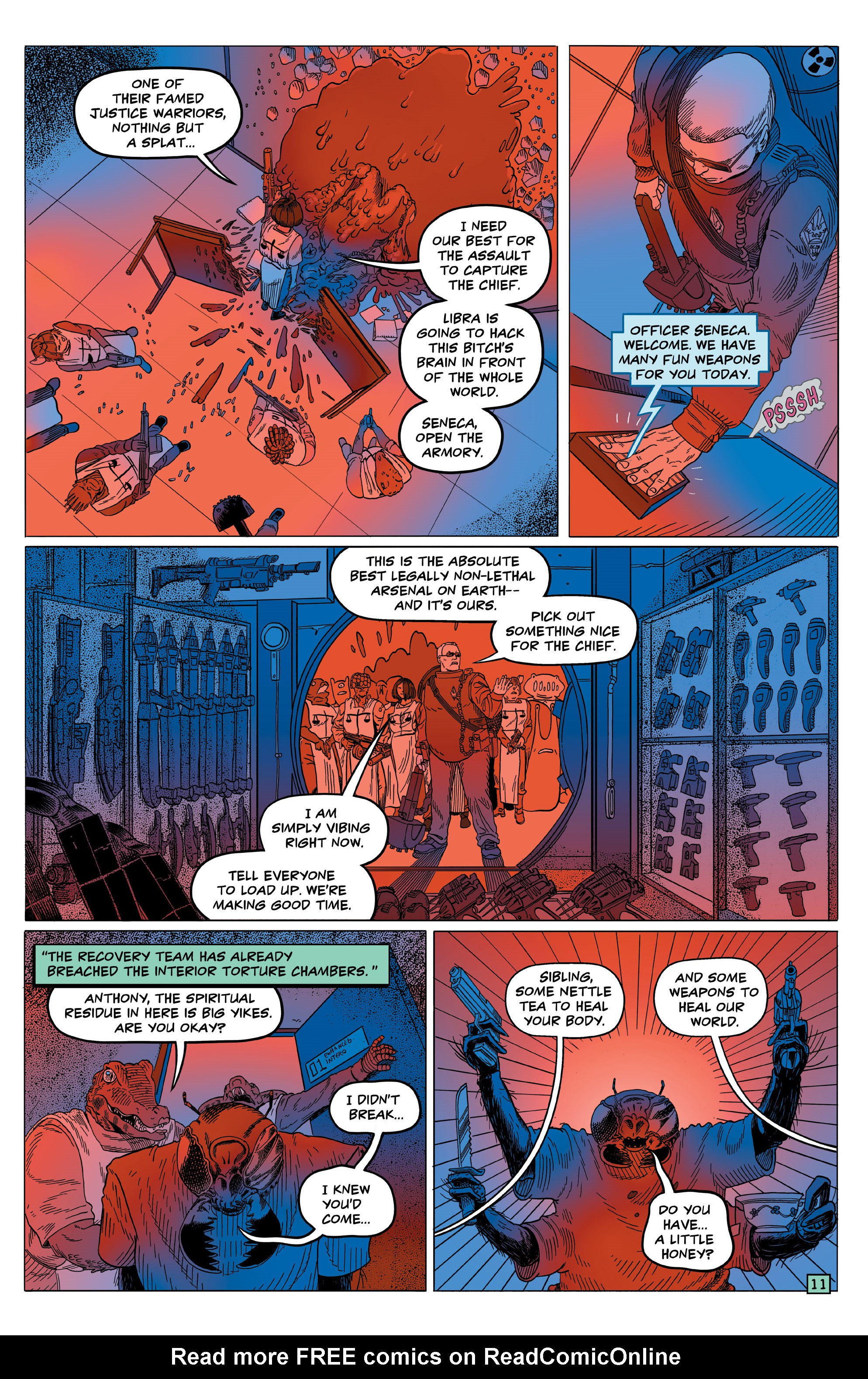 Read online Justice Warriors comic -  Issue #5 - 13