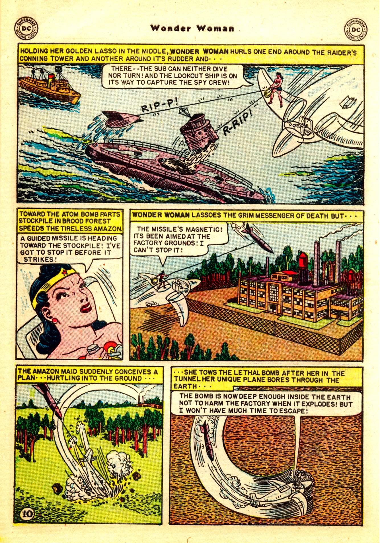 Read online Wonder Woman (1942) comic -  Issue #50 - 12
