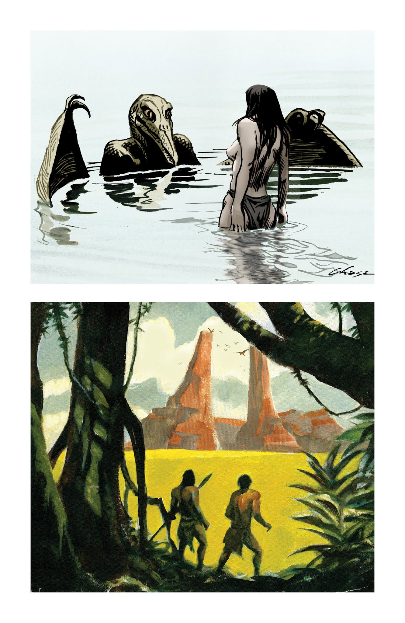 Read online Edgar Rice Burroughs' At the Earth's Core comic -  Issue # TPB - 105