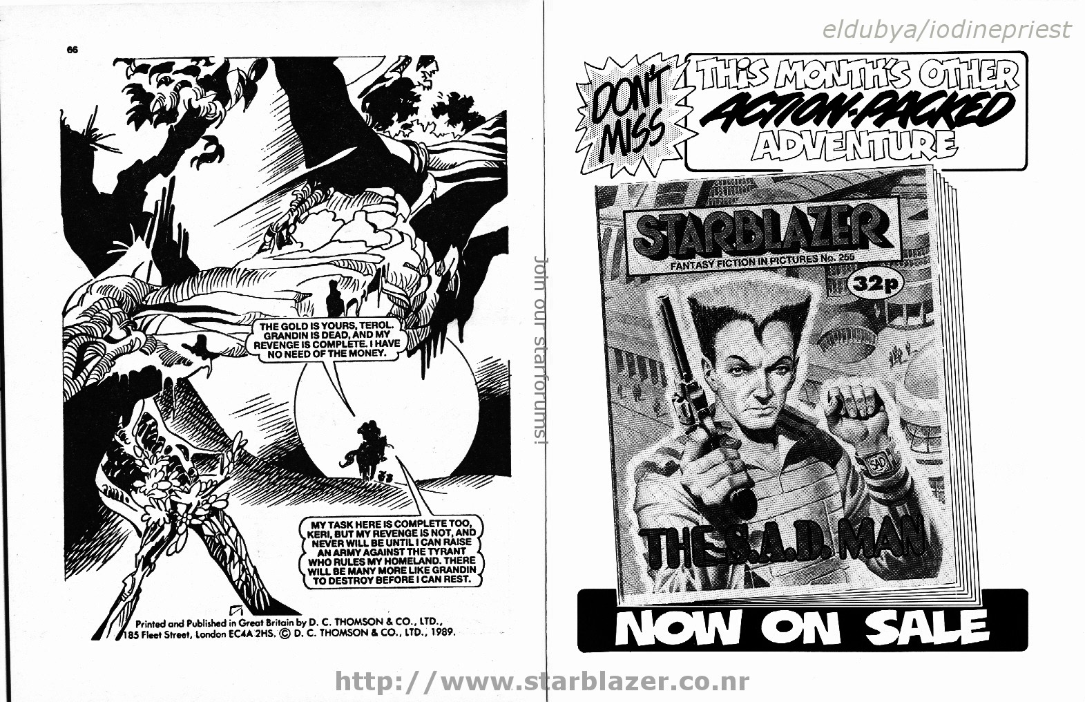 Read online Starblazer comic -  Issue #254 - 35