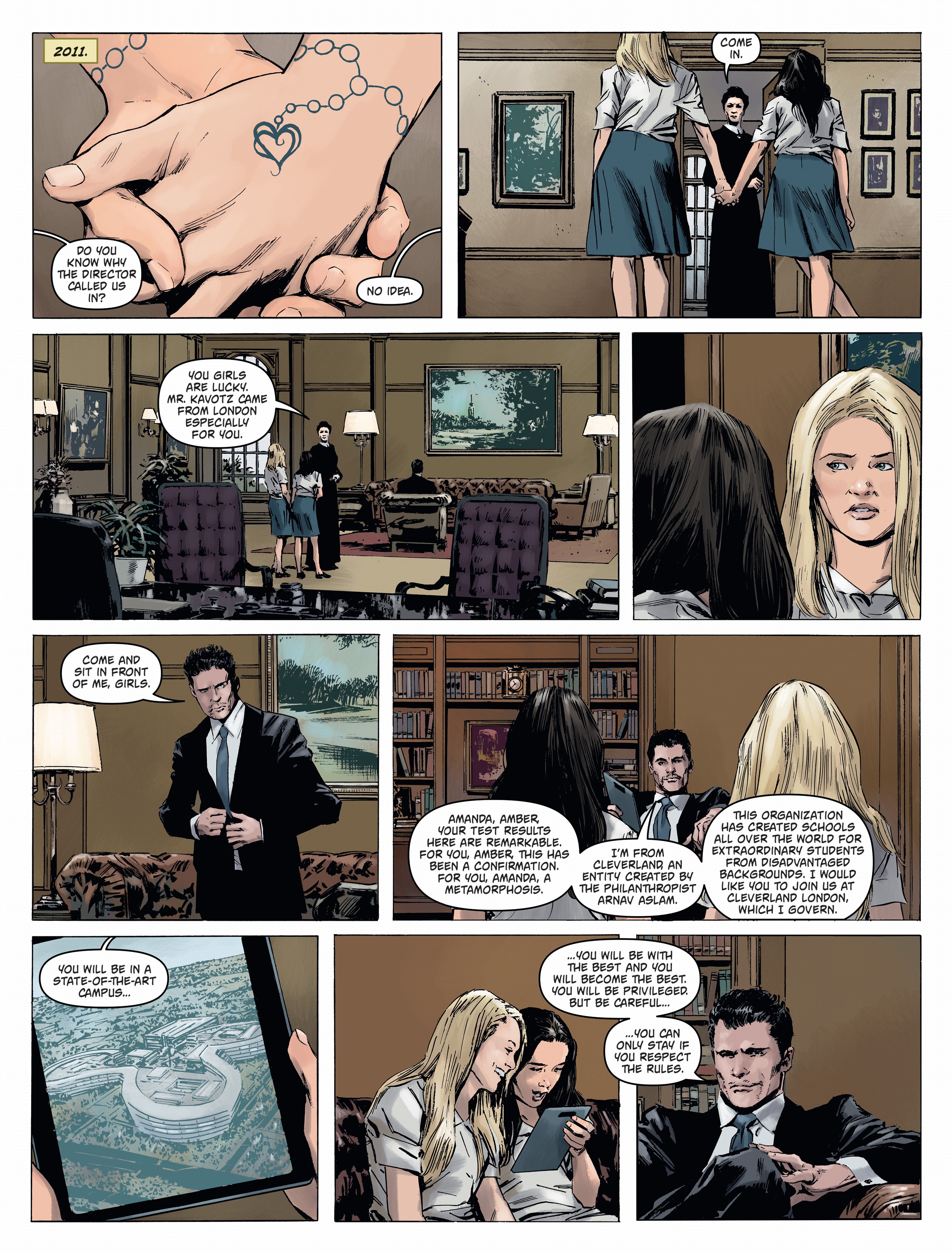 Read online Amber Blake comic -  Issue #1 - 5