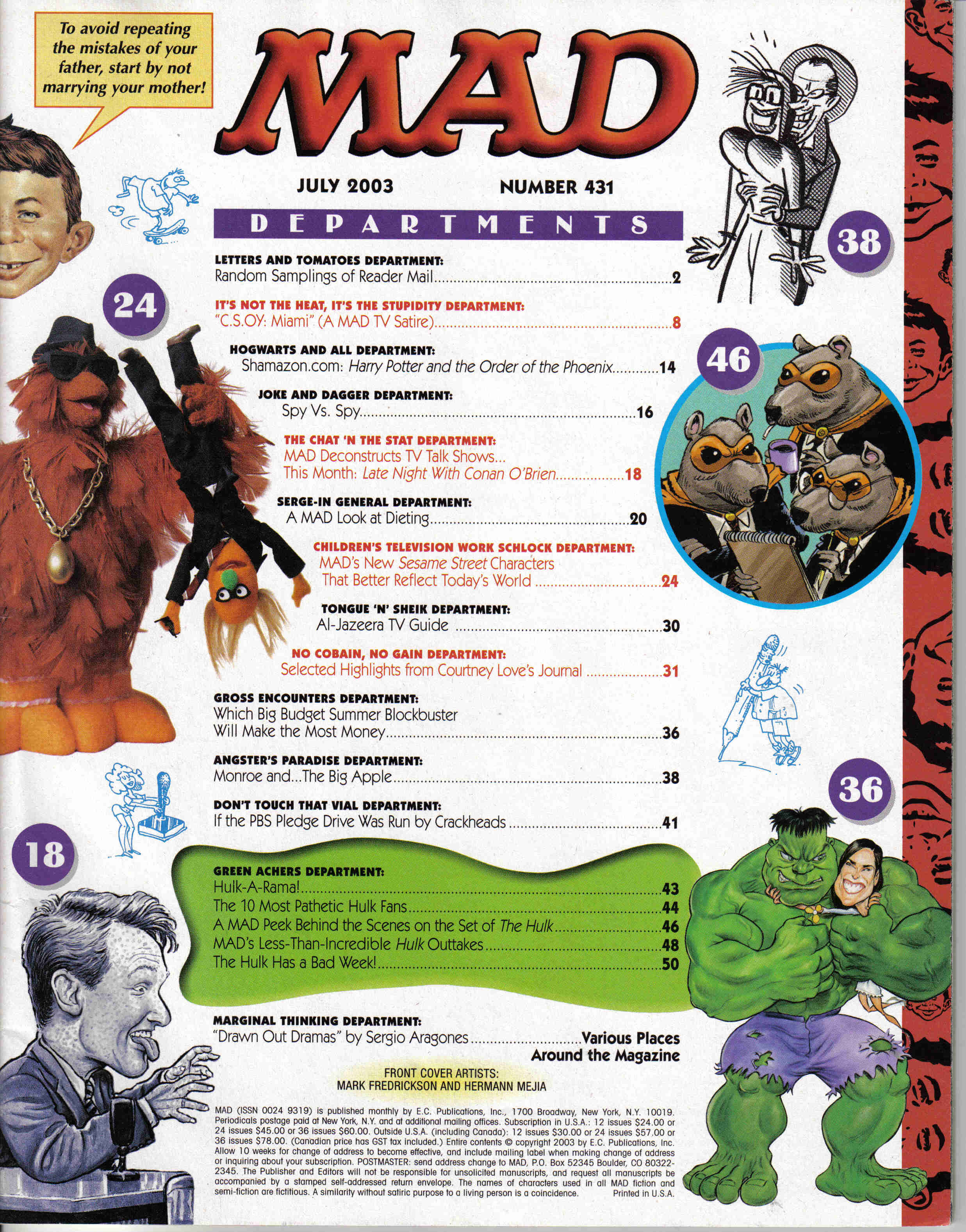 Read online MAD comic -  Issue #431 - 4