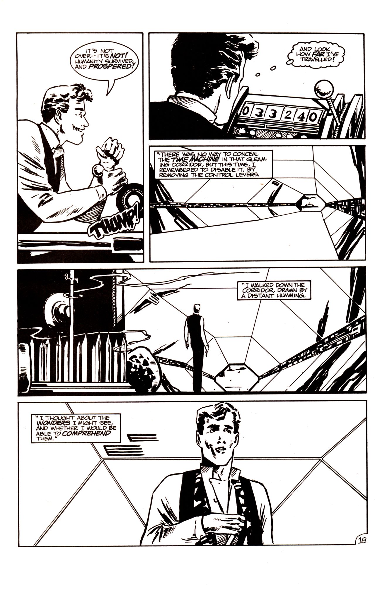 Read online The Time Machine comic -  Issue #1 - 21