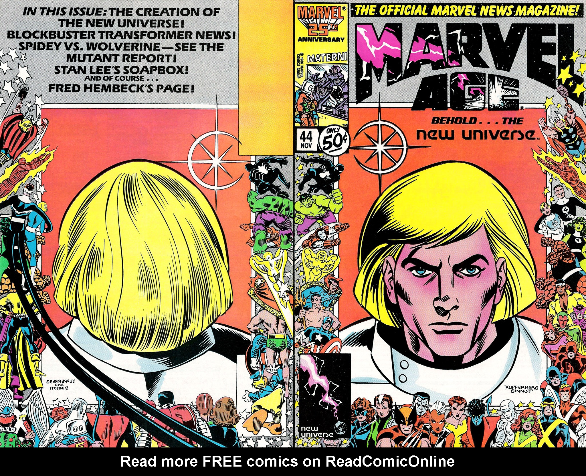 Read online Marvel Age comic -  Issue #44 - 1