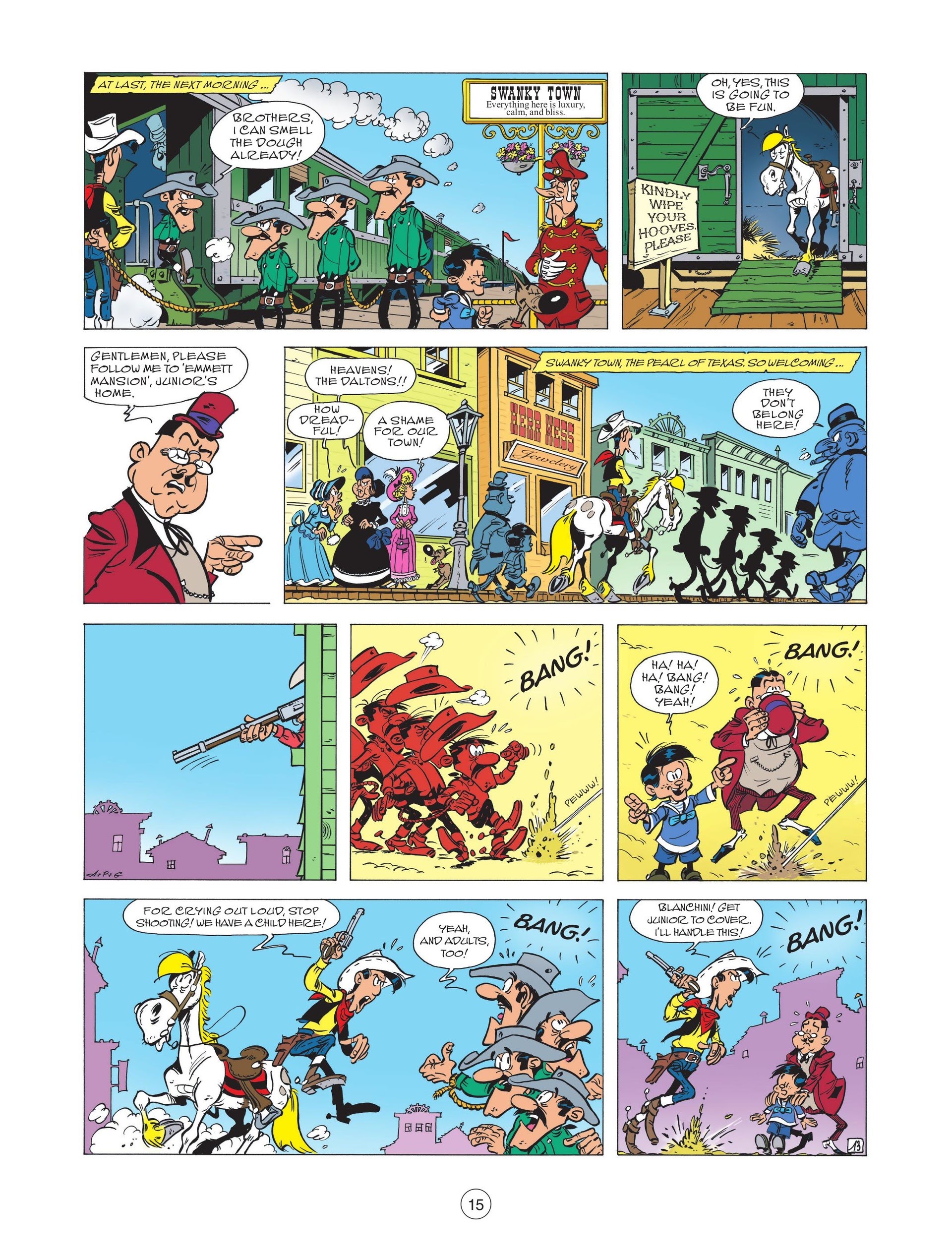 Read online A Lucky Luke Adventure comic -  Issue #78 - 17