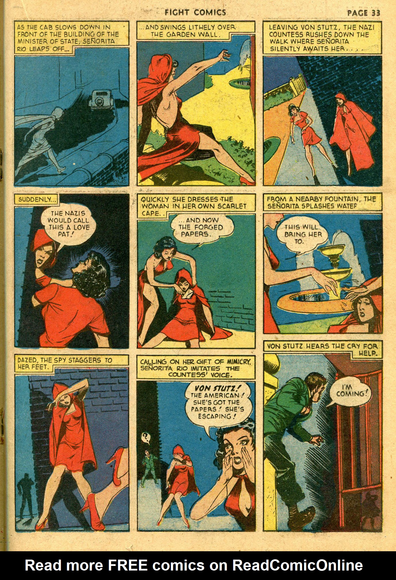 Read online Fight Comics comic -  Issue #19 - 35