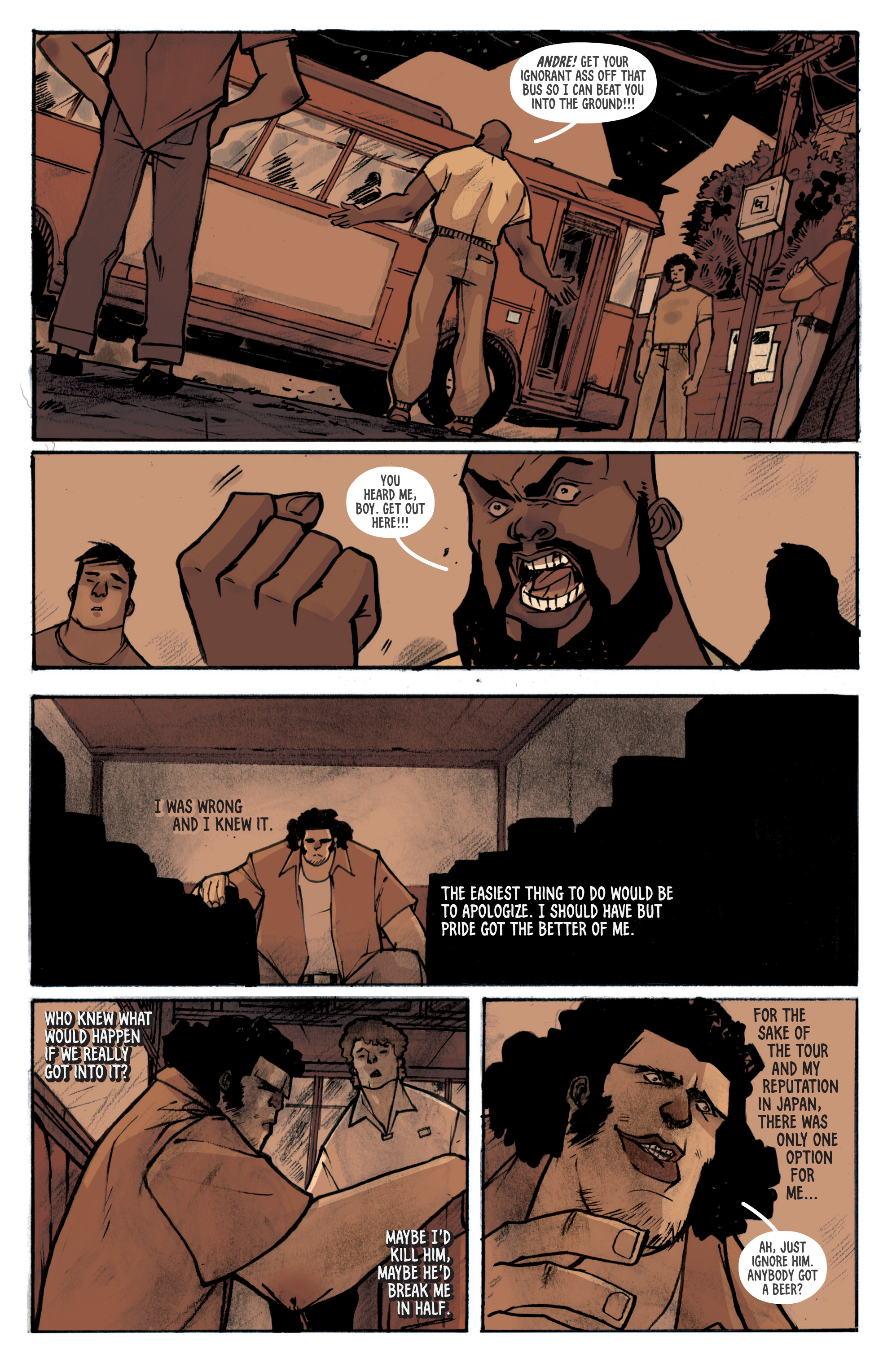 Read online Andre the Giant: Closer To Heaven comic -  Issue # TPB - 65