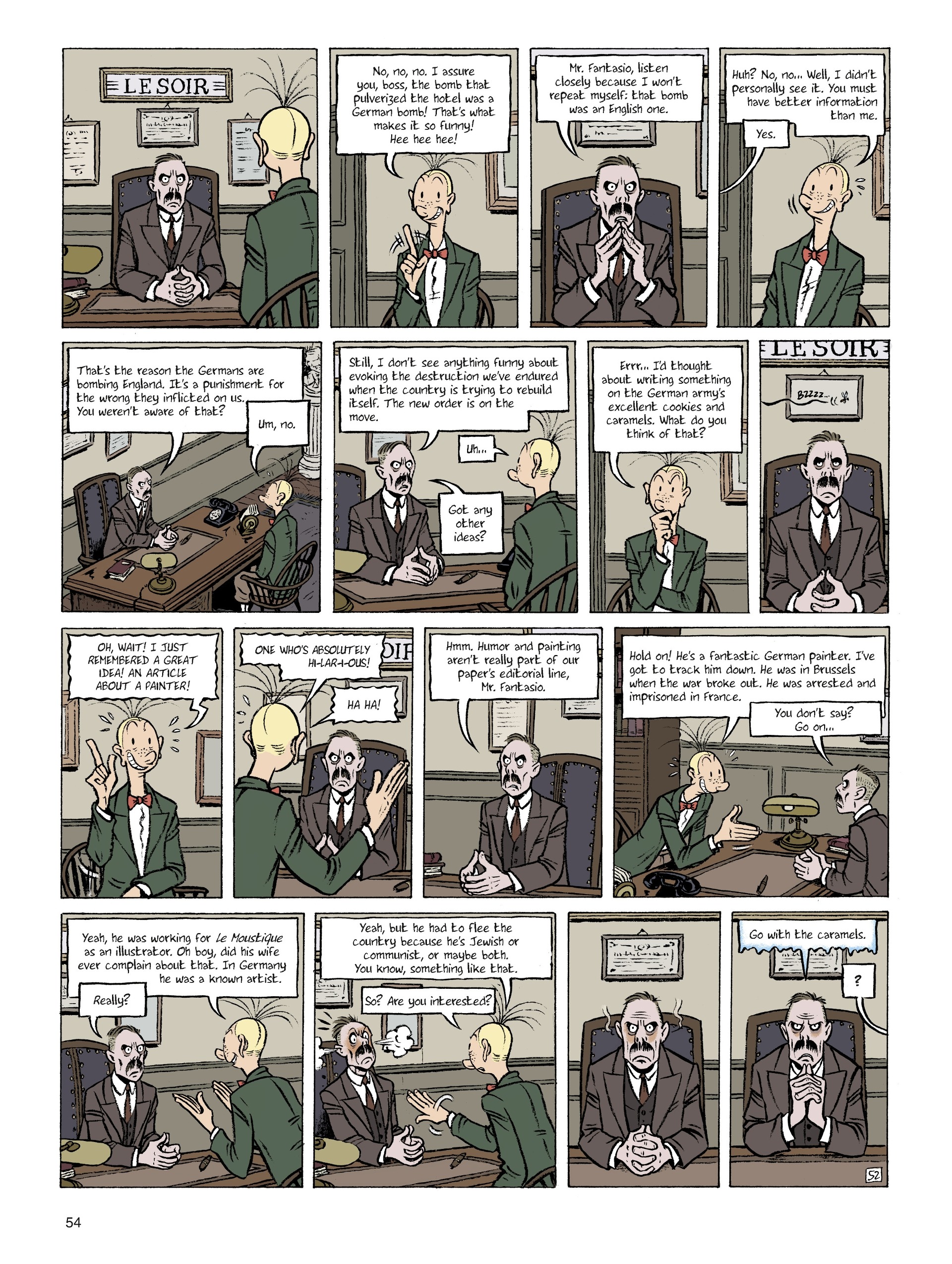 Read online Spirou: Hope Against All Odds comic -  Issue #1 - 54