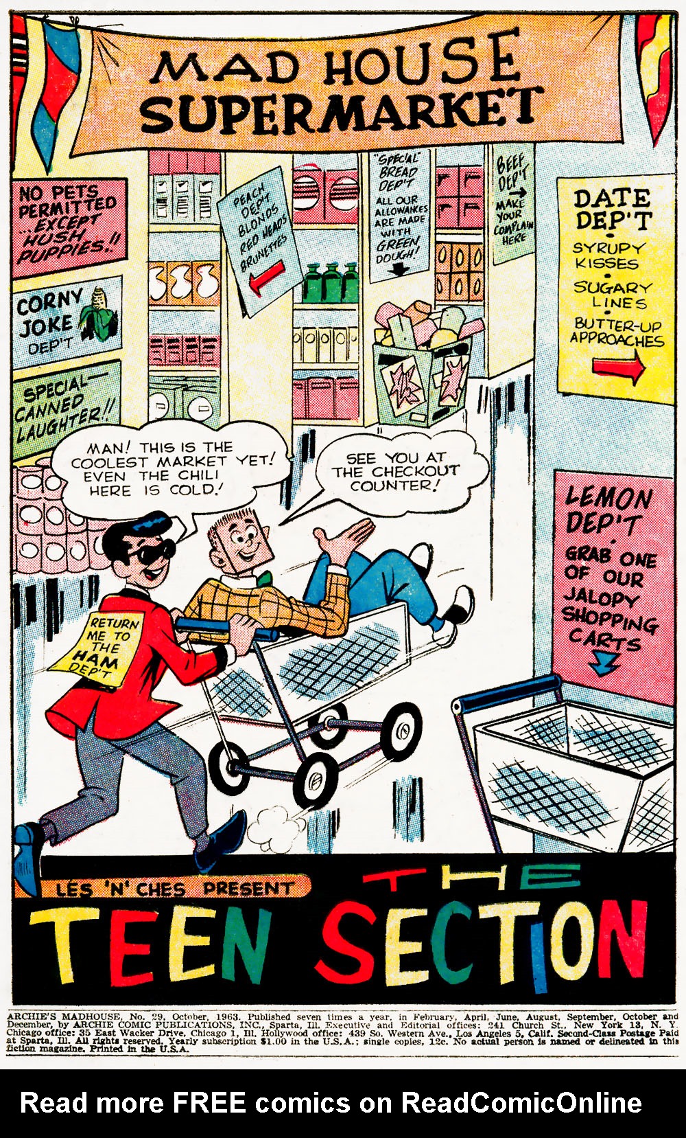Read online Archie's Madhouse comic -  Issue #29 - 3