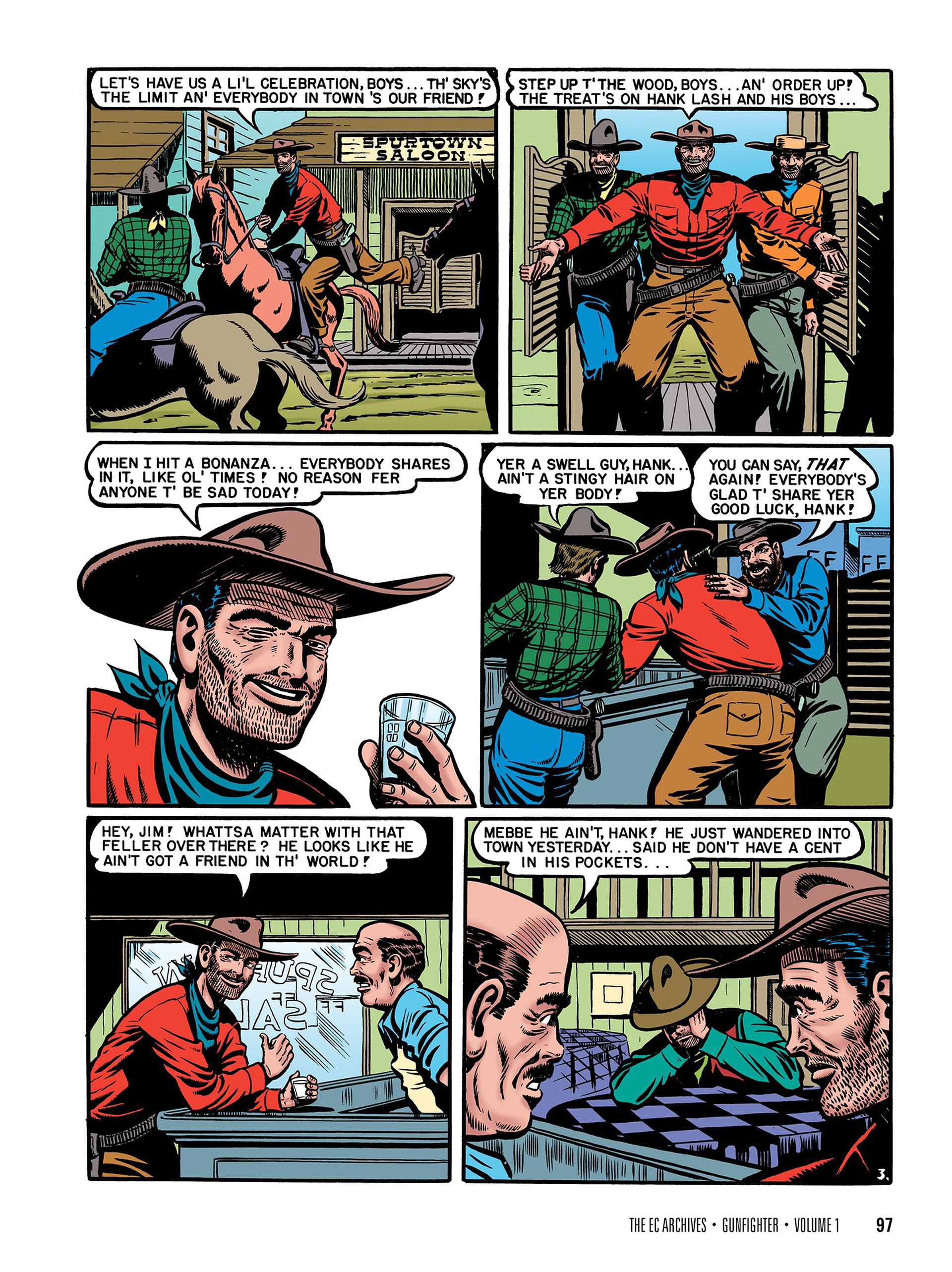 Read online The EC Archives: Gunfighter comic -  Issue # TPB (Part 1) - 100