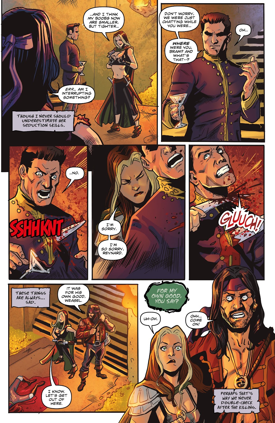 Rogues!: The Burning Heart issue 5 - Page 17