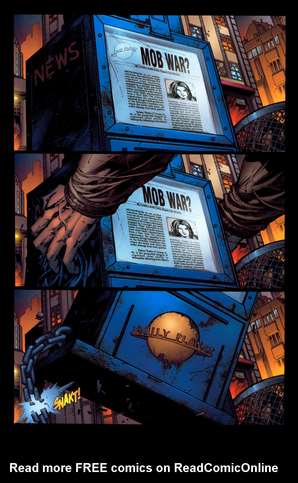 Read online The Darkness/Superman comic -  Issue #1 - 3