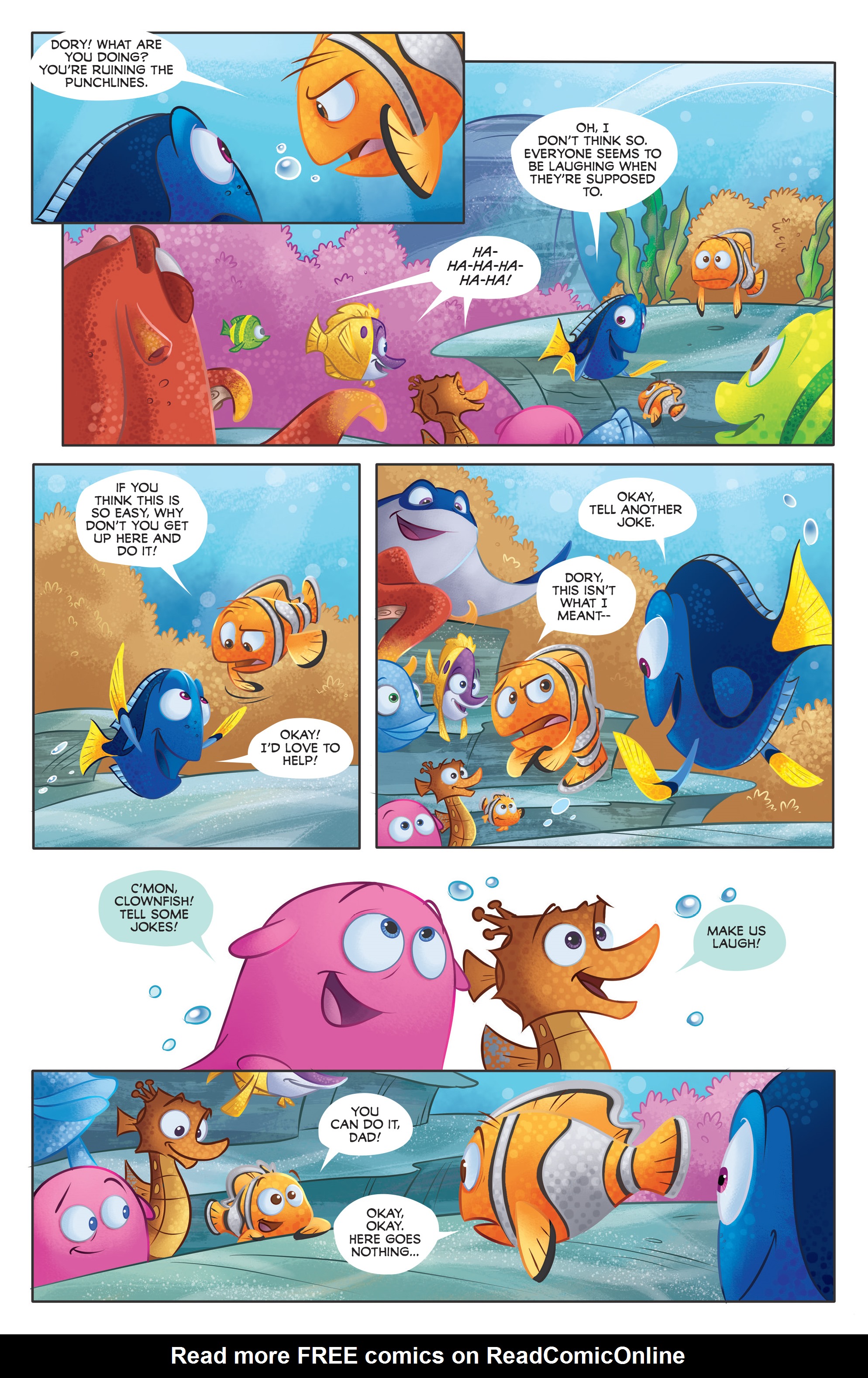 Read online Disney Pixar Finding Dory comic -  Issue #4 - 6