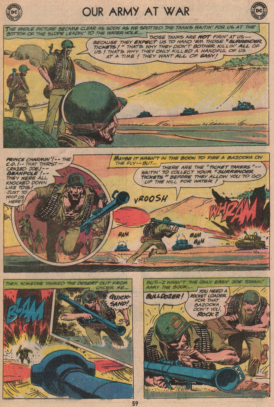 Read online Our Army at War (1952) comic -  Issue #229 - 61