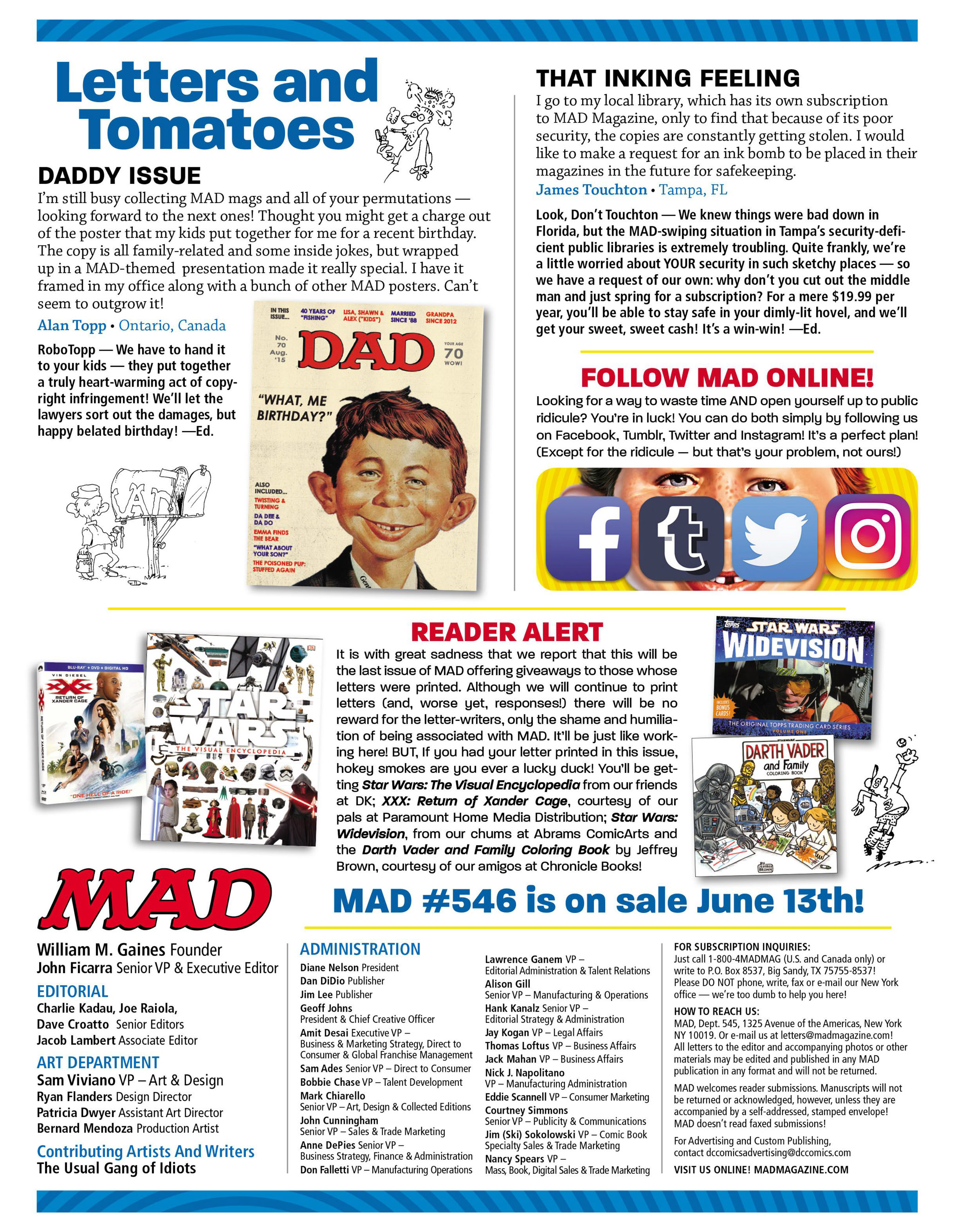 Read online MAD comic -  Issue #545 - 6