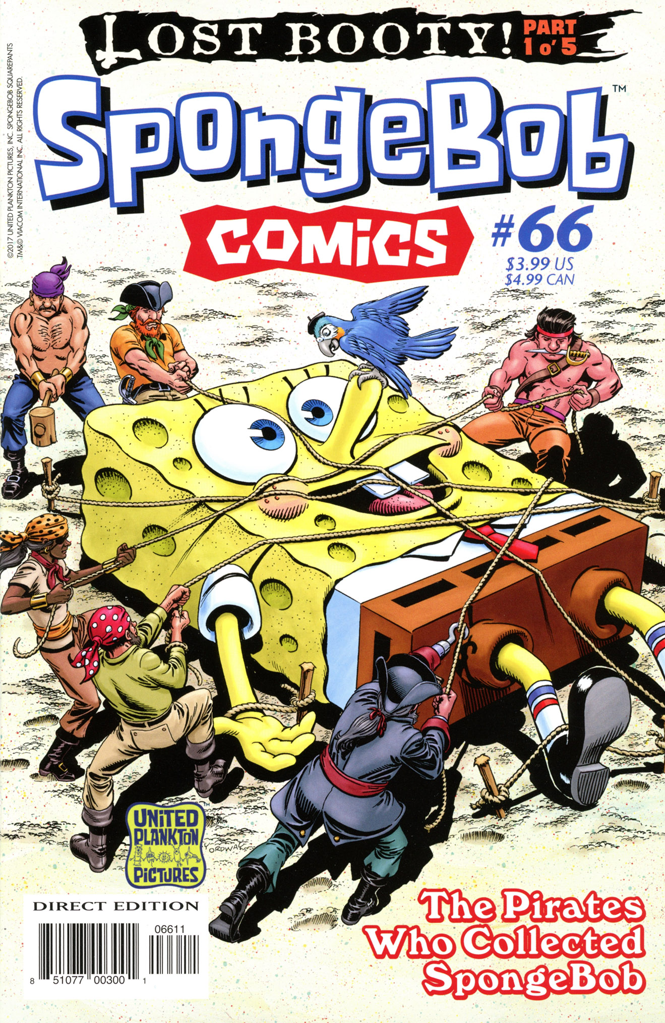Read online SpongeBob Comics comic -  Issue #66 - 1