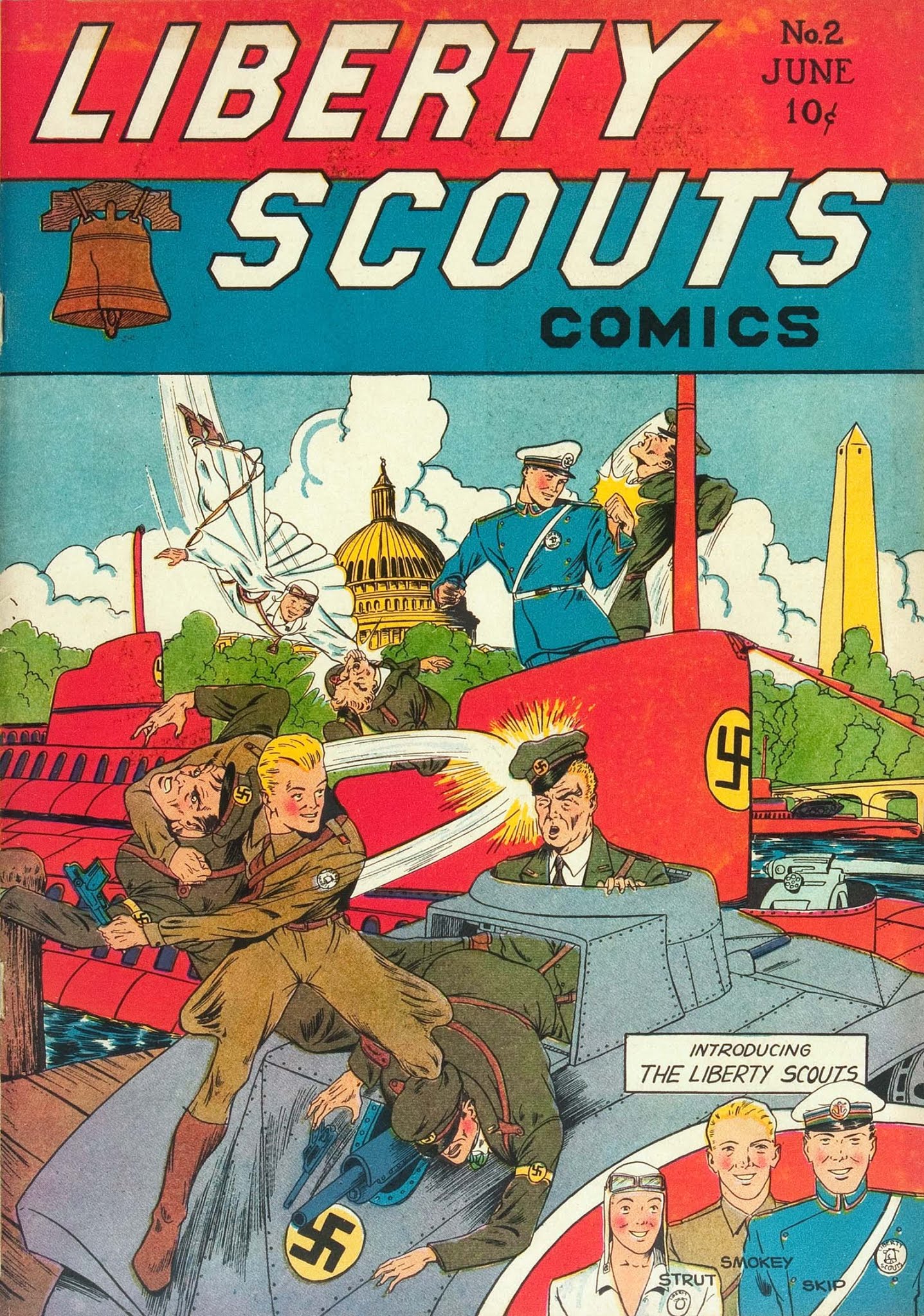 Read online Liberty Scouts Comics comic -  Issue #2 - 1
