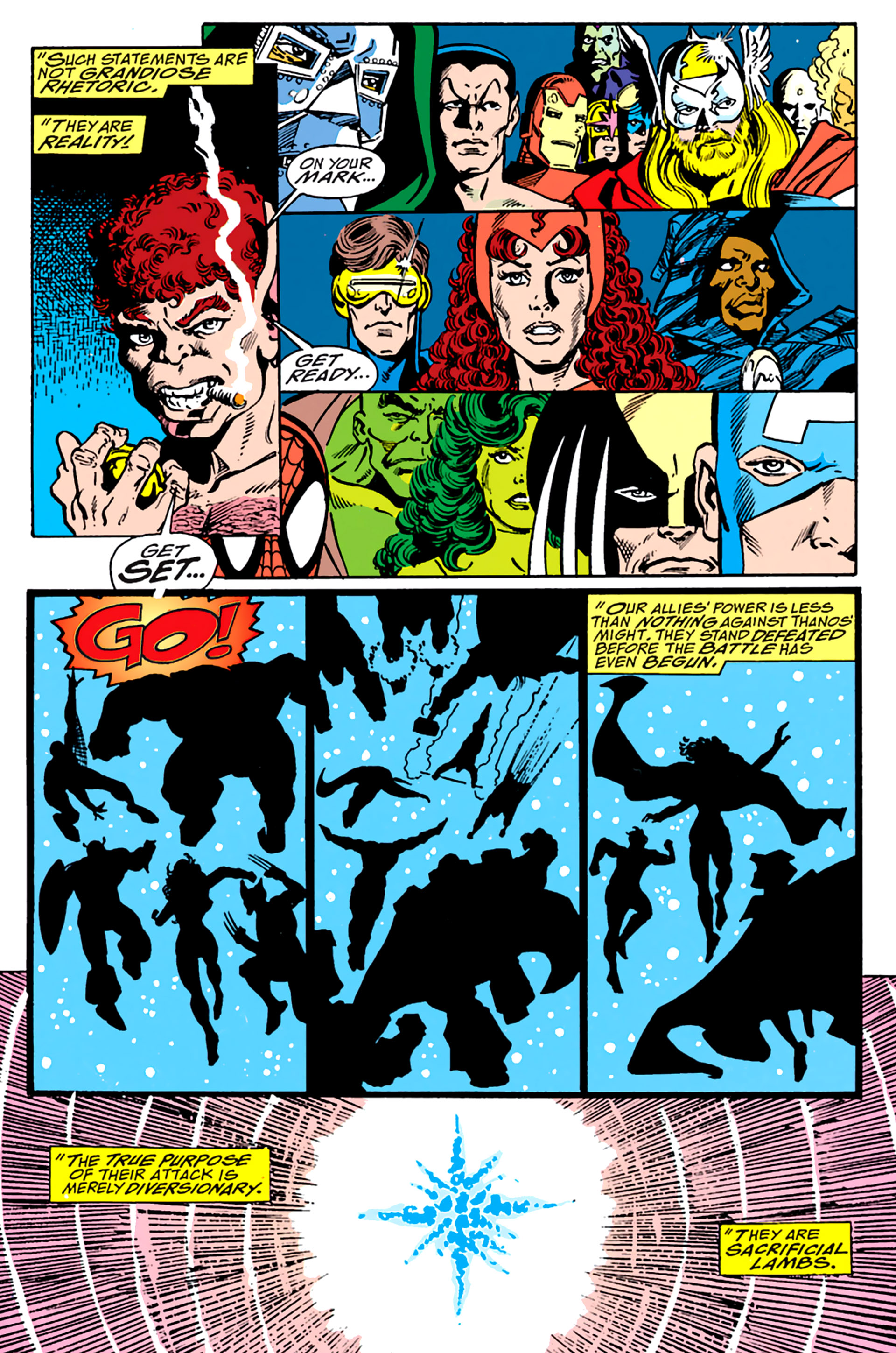 Read online Infinity Gauntlet (1991) comic -  Issue #3 - 38