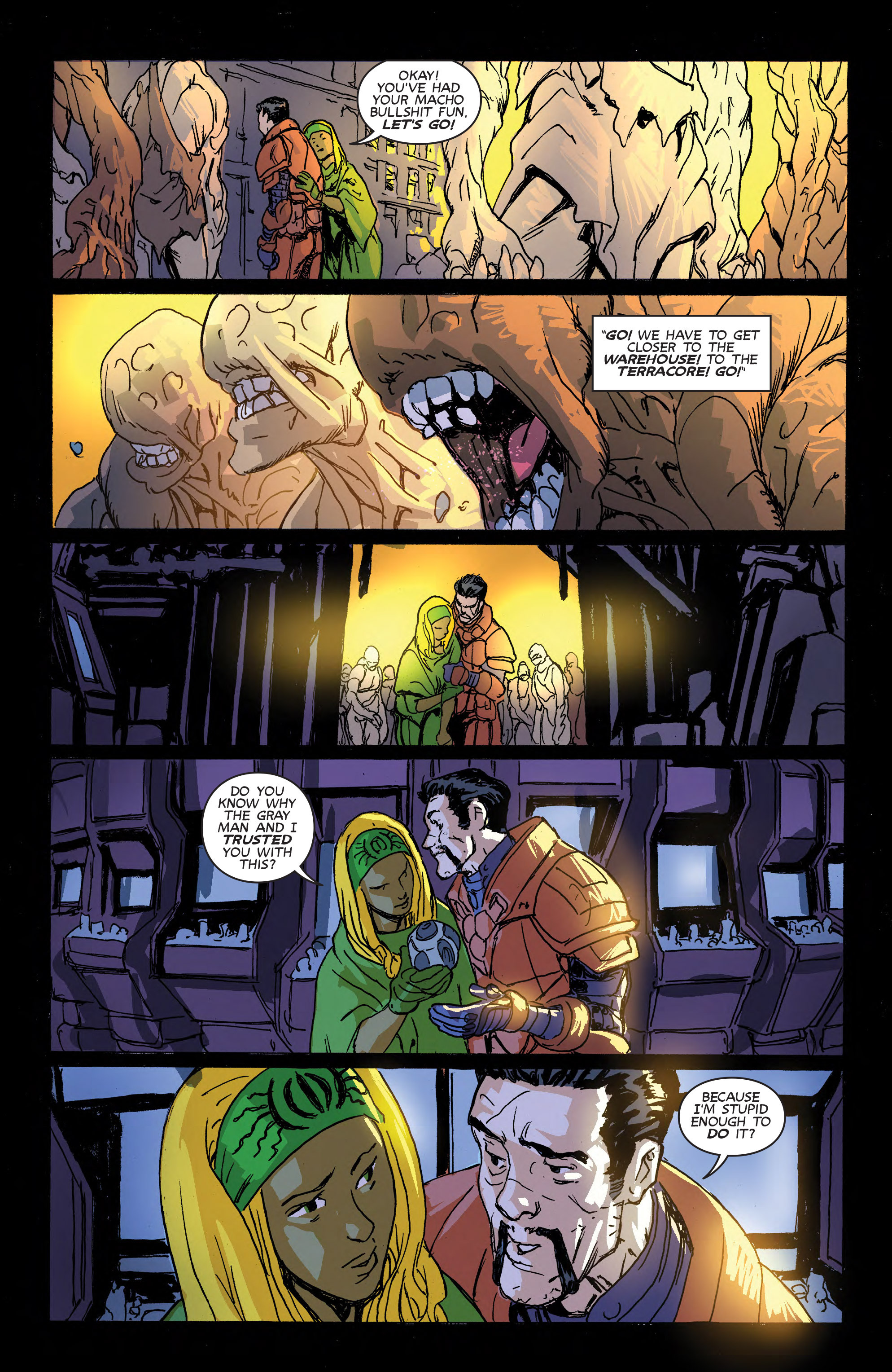 Read online Famous Monsters Presents: Bornhome comic -  Issue #4 - 21