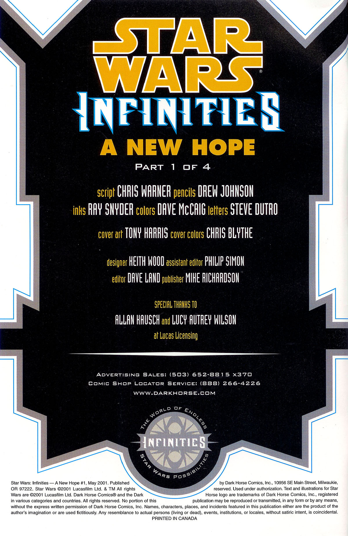 Read online Star Wars: Infinities - A New Hope comic -  Issue #1 - 3