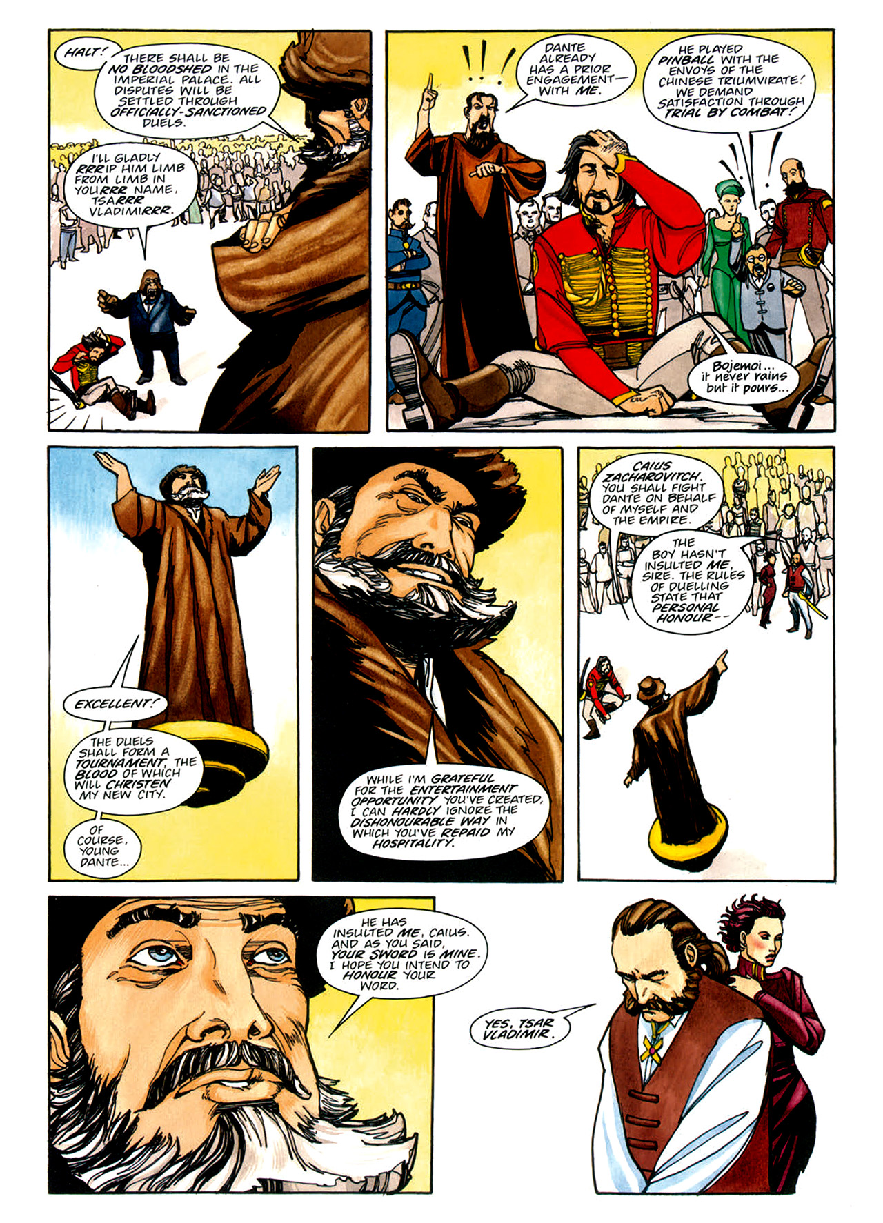 Read online Nikolai Dante comic -  Issue # TPB 1 - 141