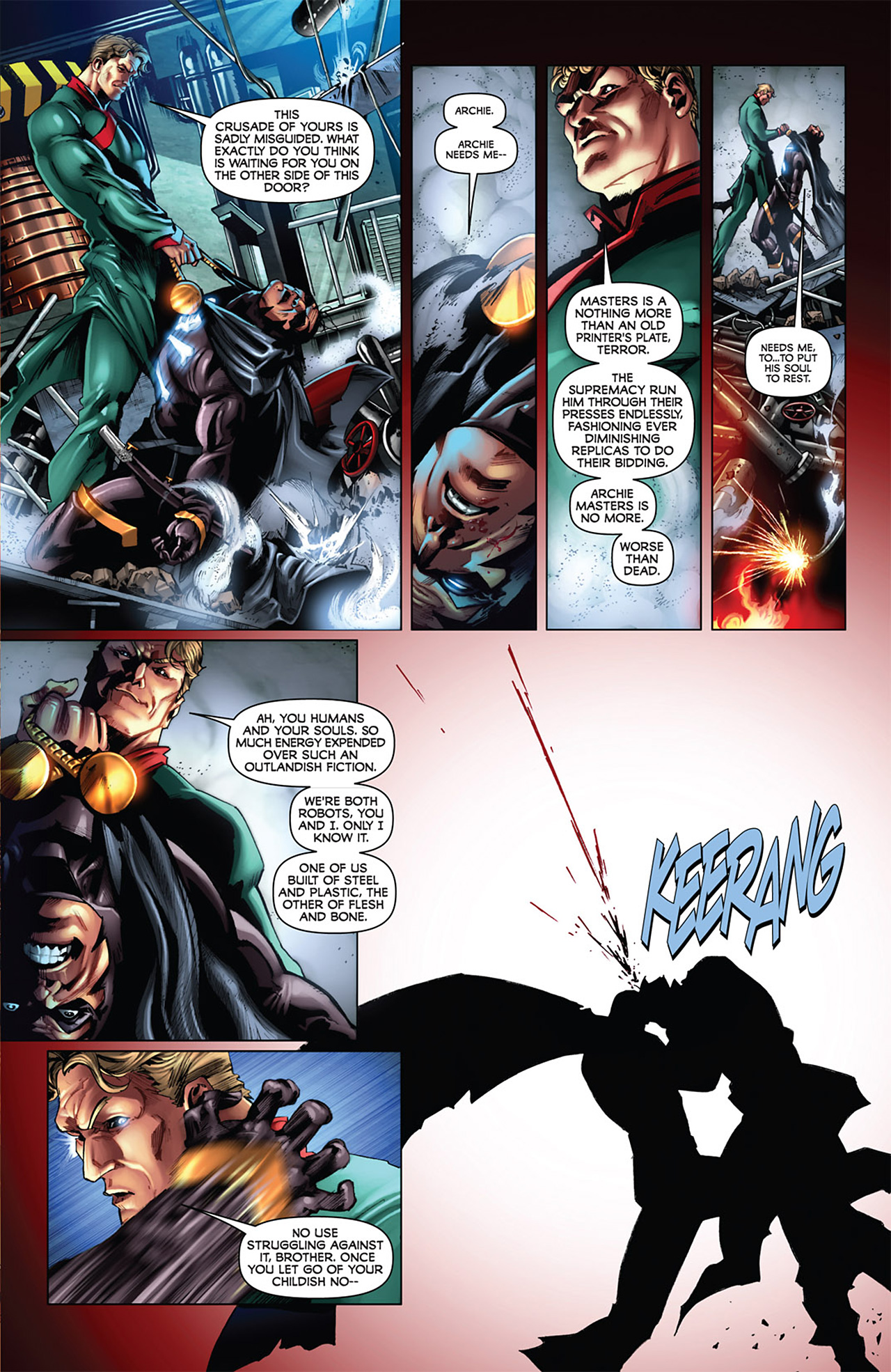 Read online Black Terror (2008) comic -  Issue #7 - 9