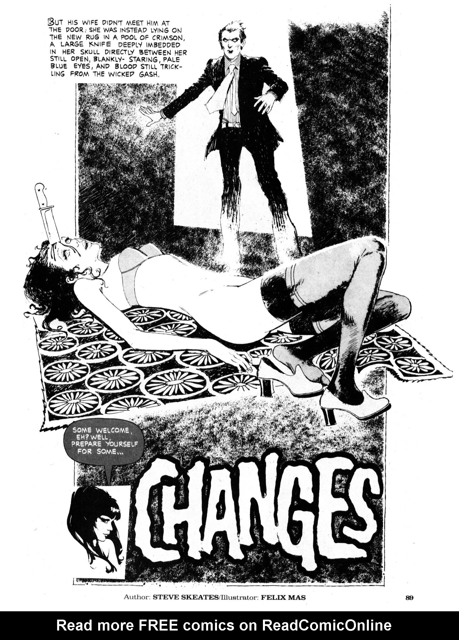 Read online Vampirella (1969) comic -  Issue #109 - 89